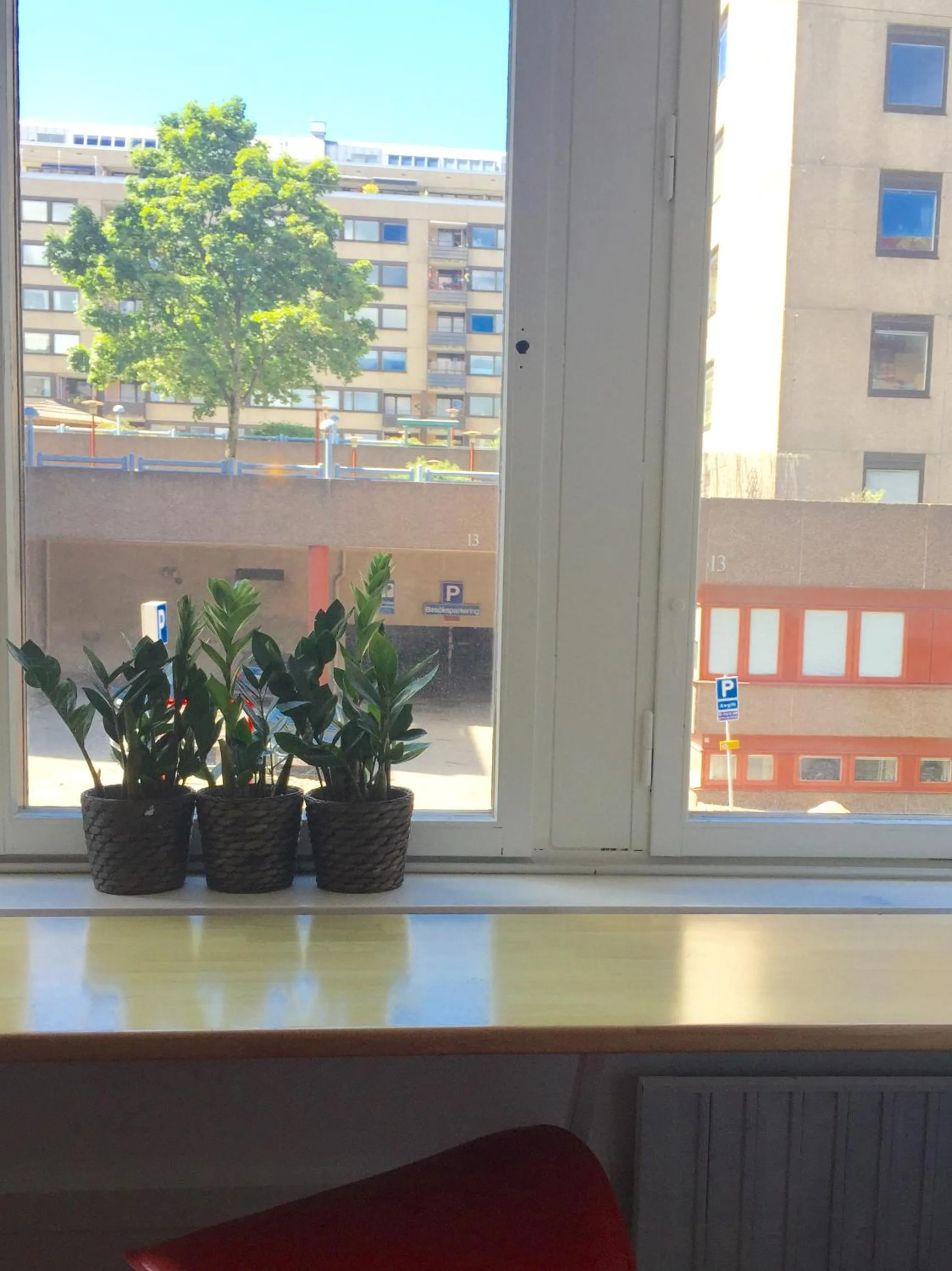 Communal lounge/ TV room in Linné Hostel