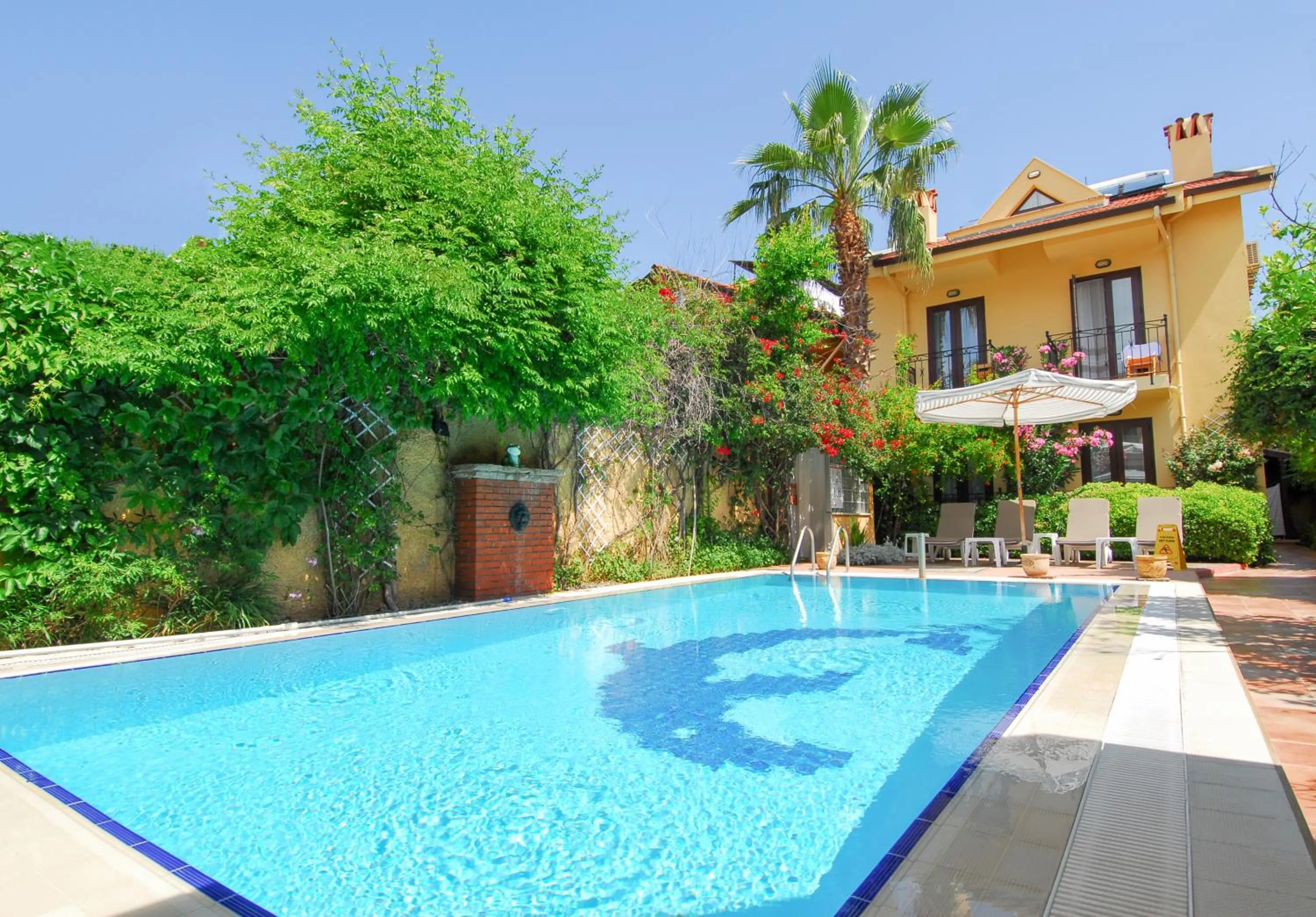 Swimming pool in Villa Danlin Hotel