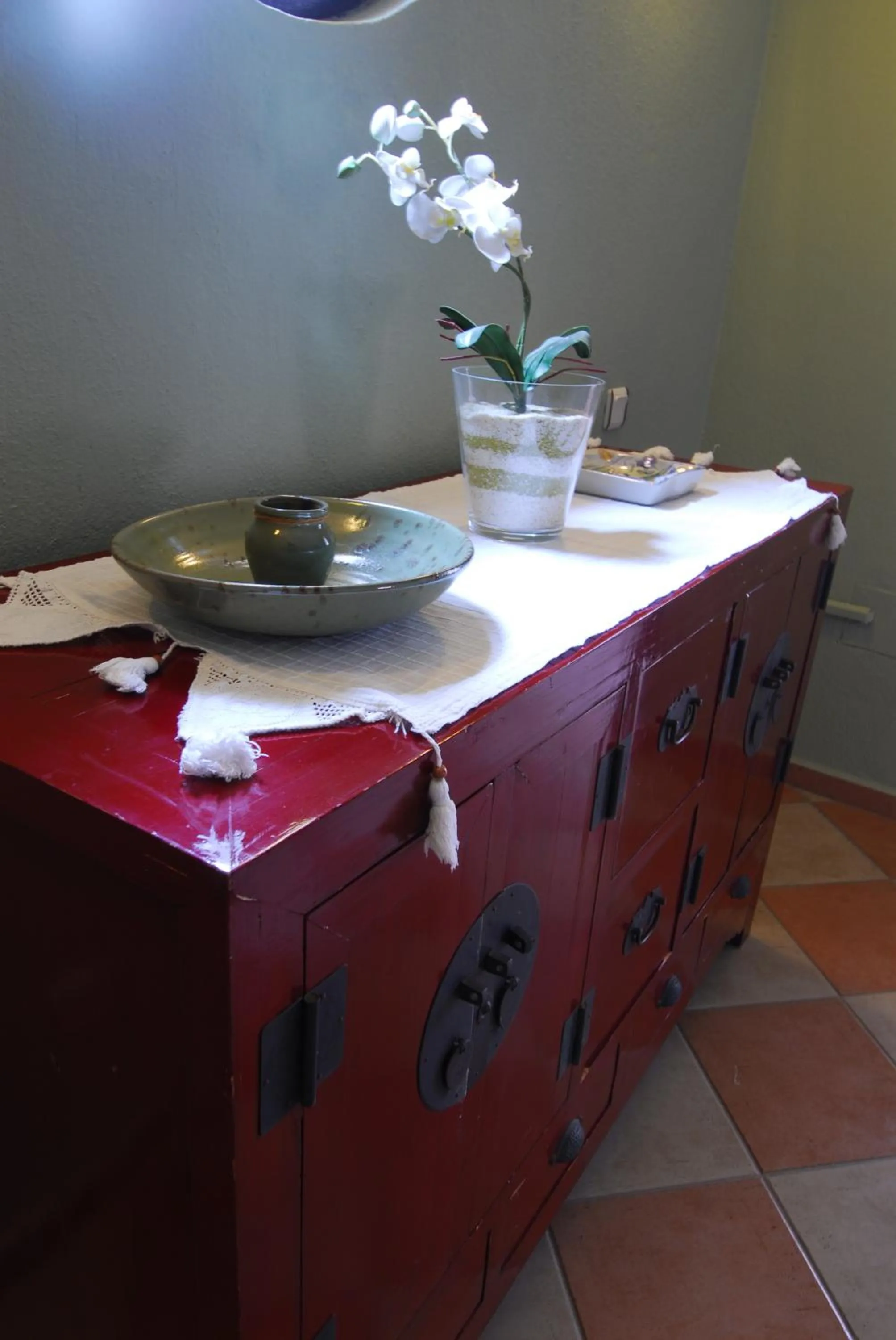 Decorative detail in Villa Danlin Hotel