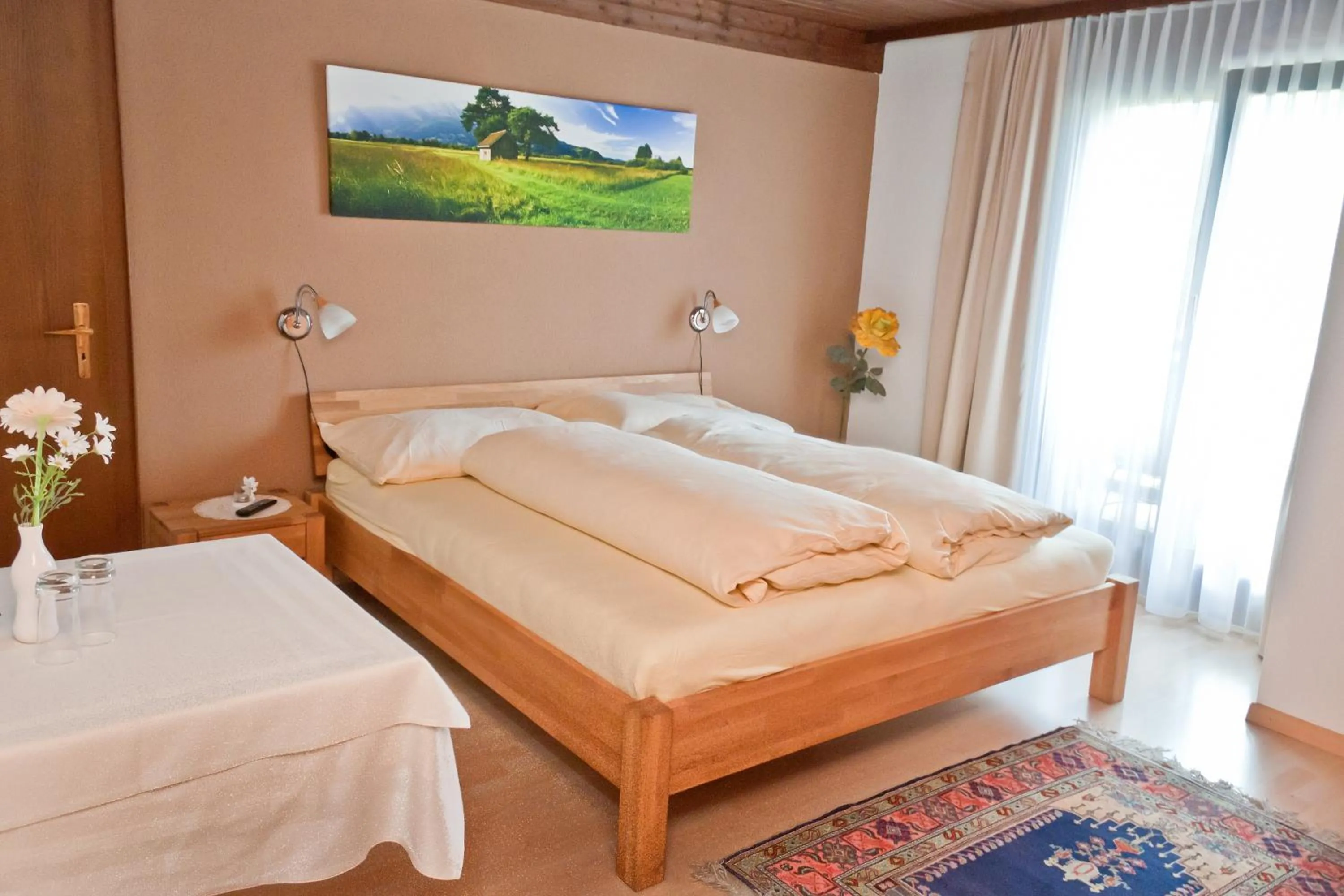 Bedroom, Bed in Landgasthof Rössle ** Superior