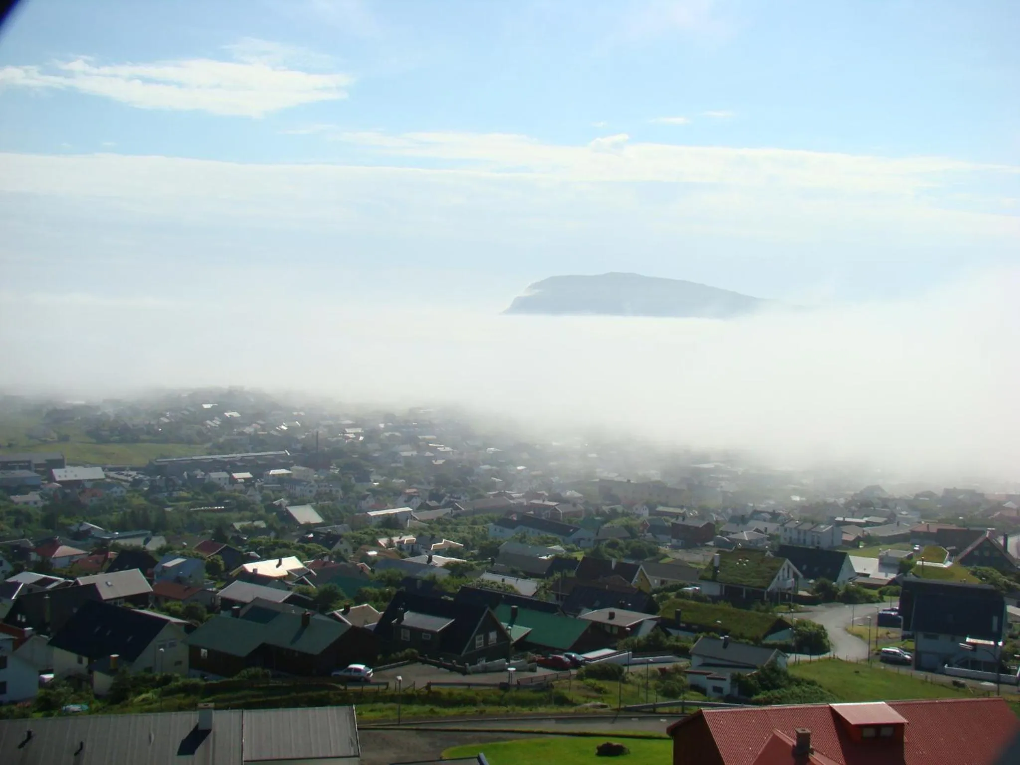 City view in 62N Guesthouse Marknagil