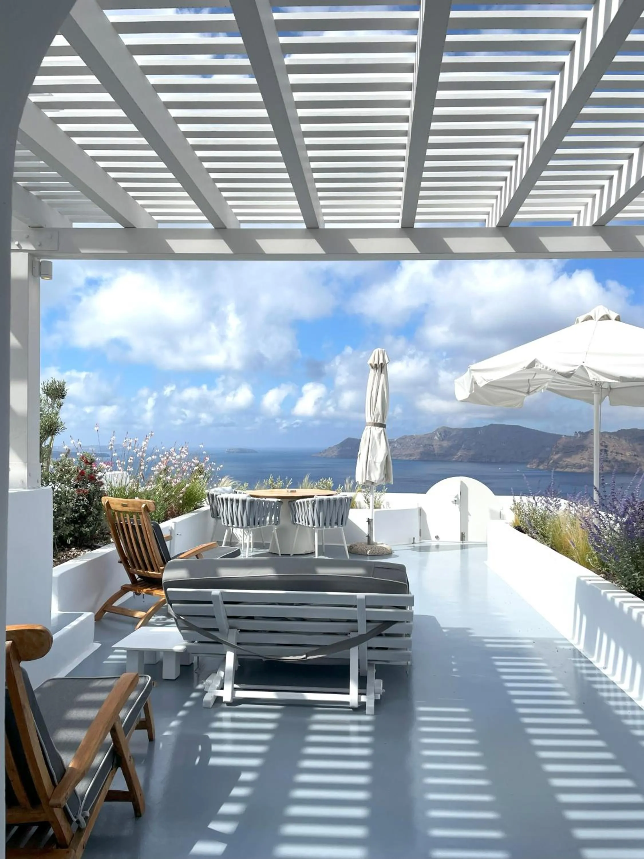 View (from property/room) in IKIES Santorini