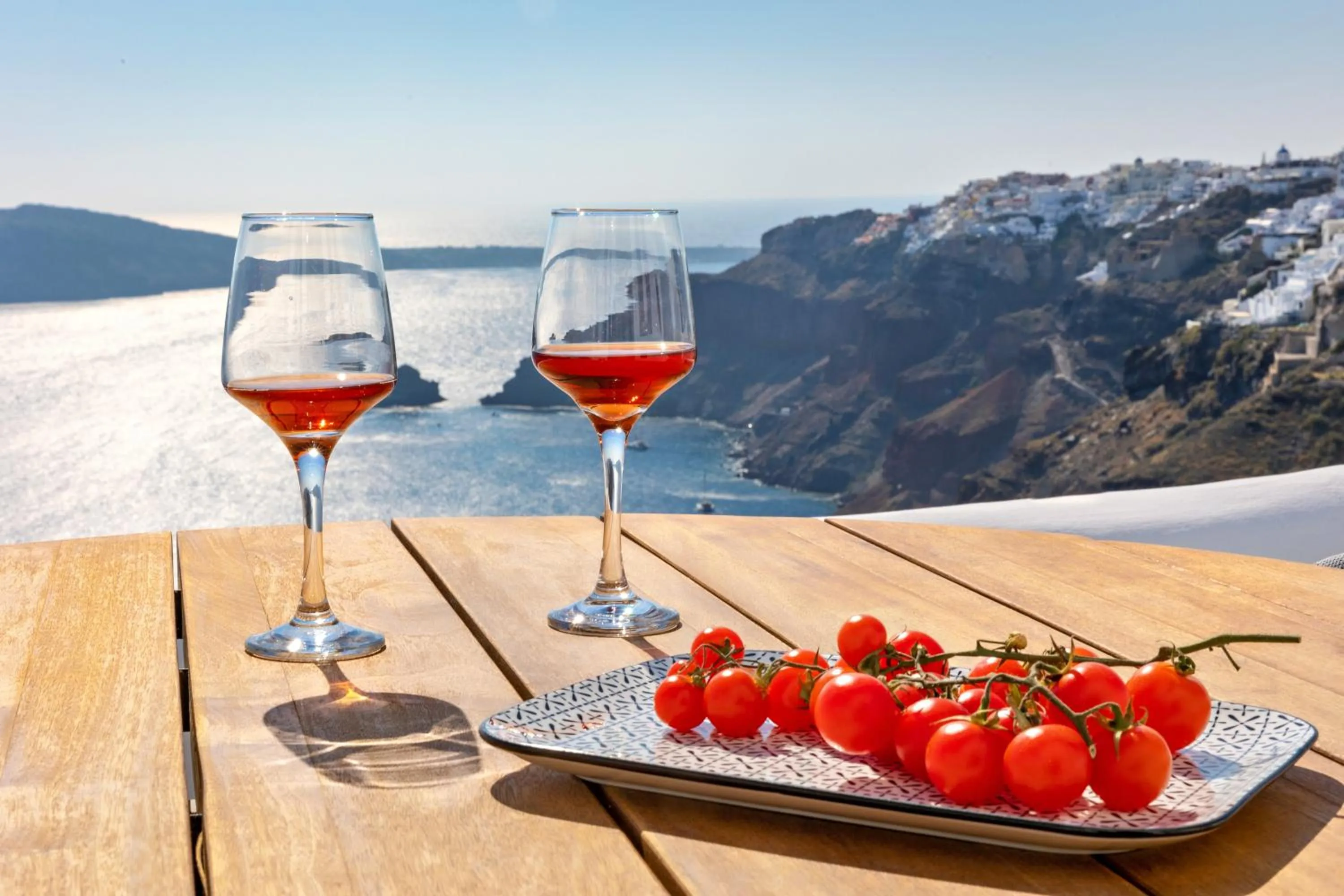 View (from property/room) in IKIES Santorini