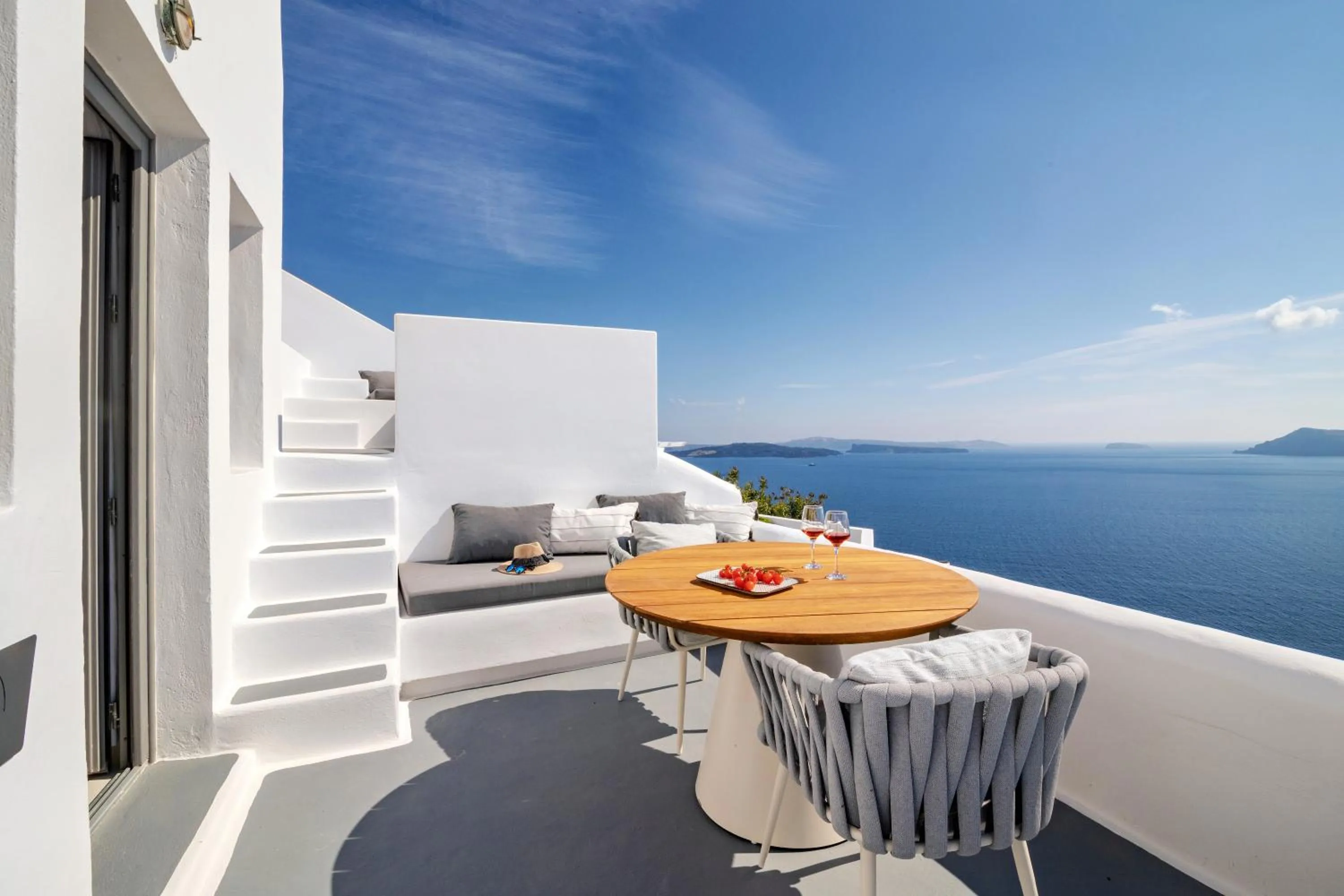 View (from property/room) in IKIES Santorini