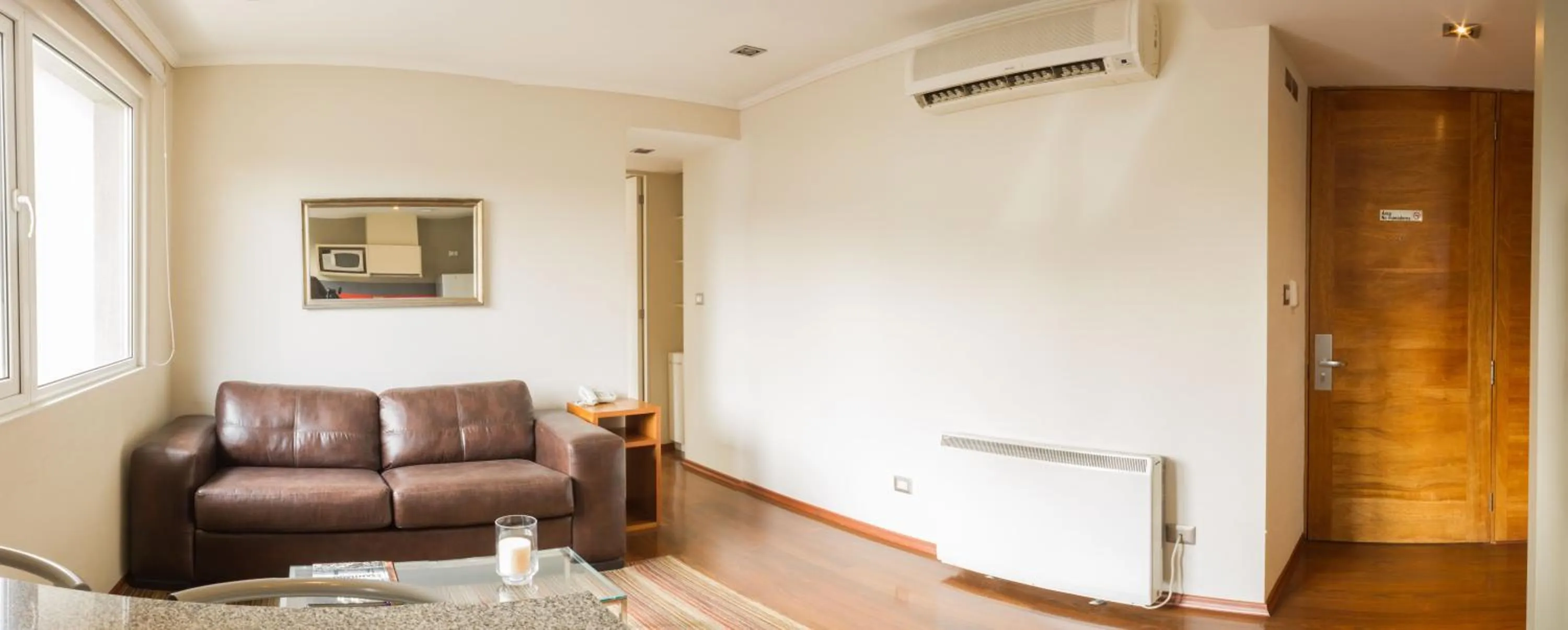 Living room in Lastarria Aparts