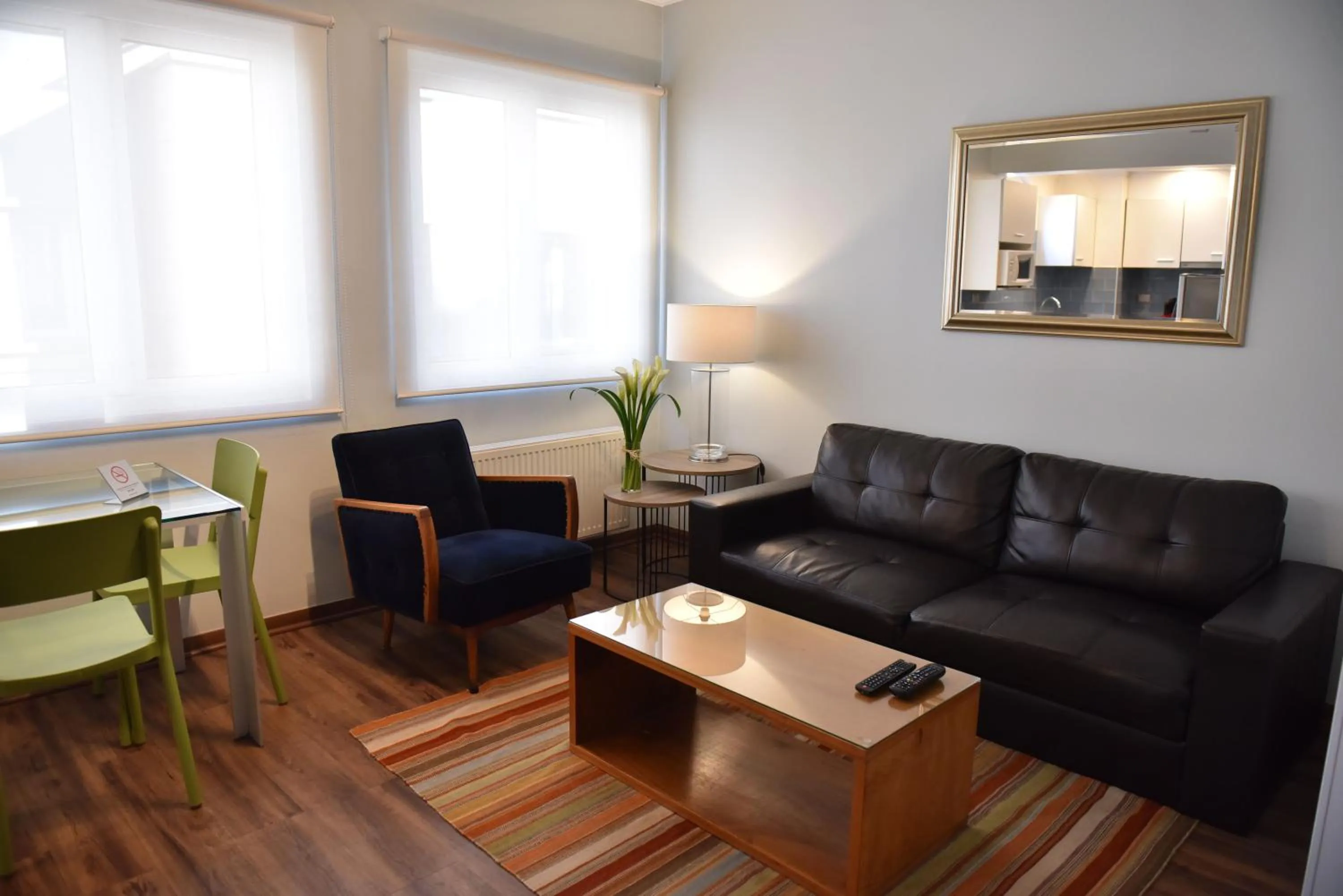 Living room in Lastarria Aparts