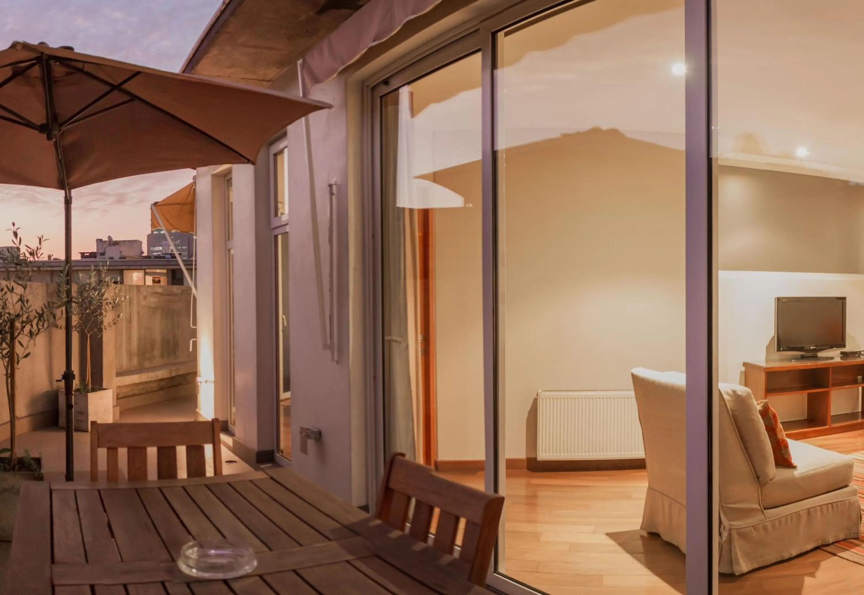 Balcony/Terrace in Lastarria Aparts