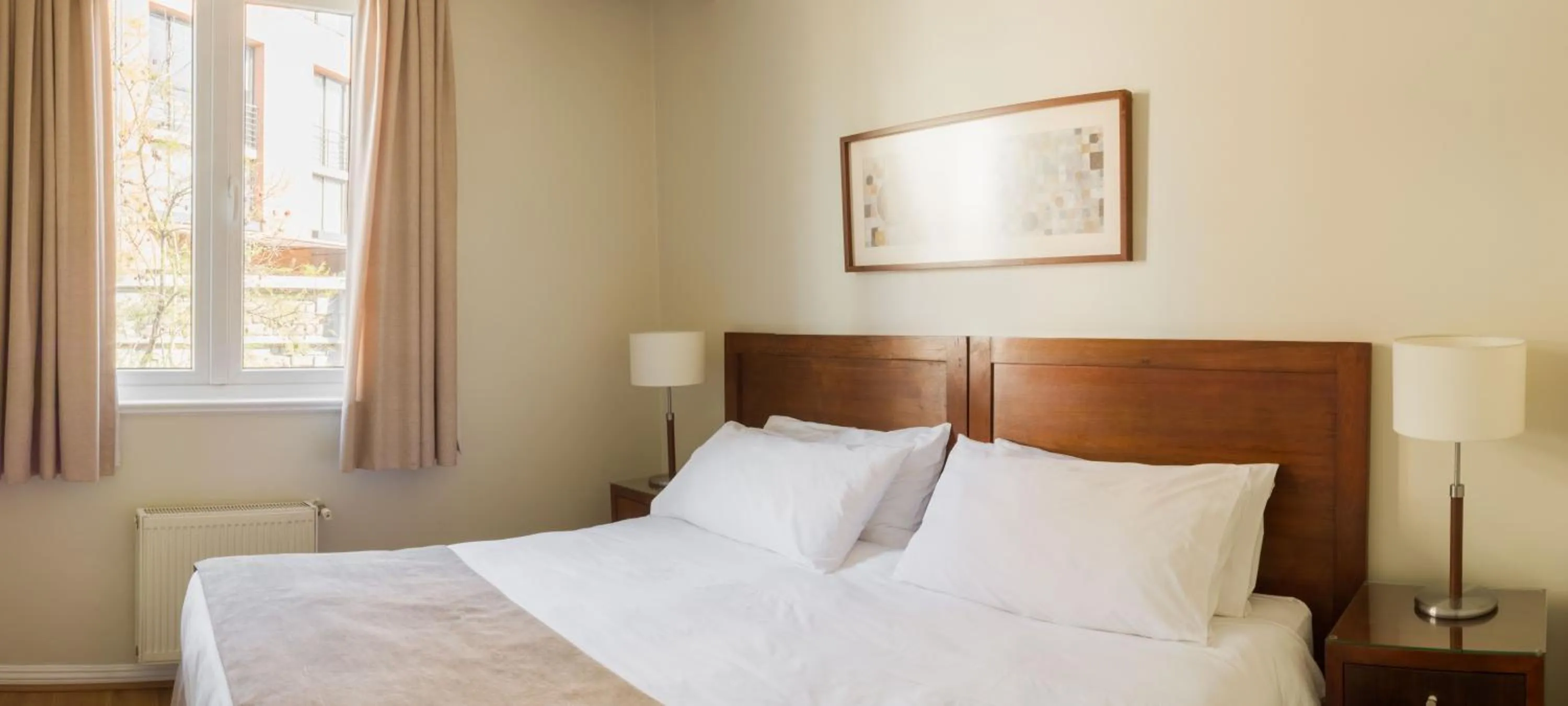 Bedroom, Bed in Lastarria Aparts