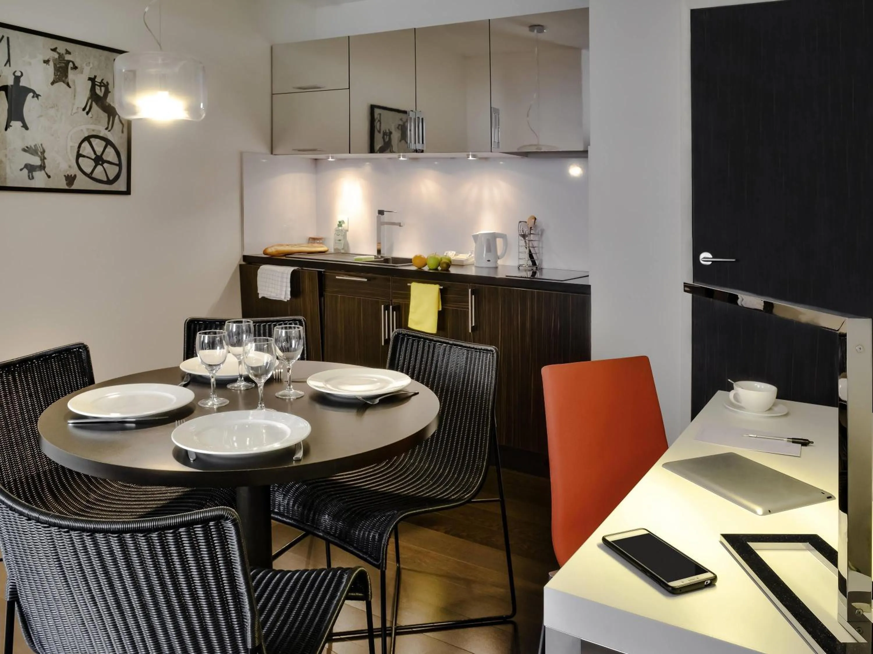 Bedroom in Adagio Grenoble Centre