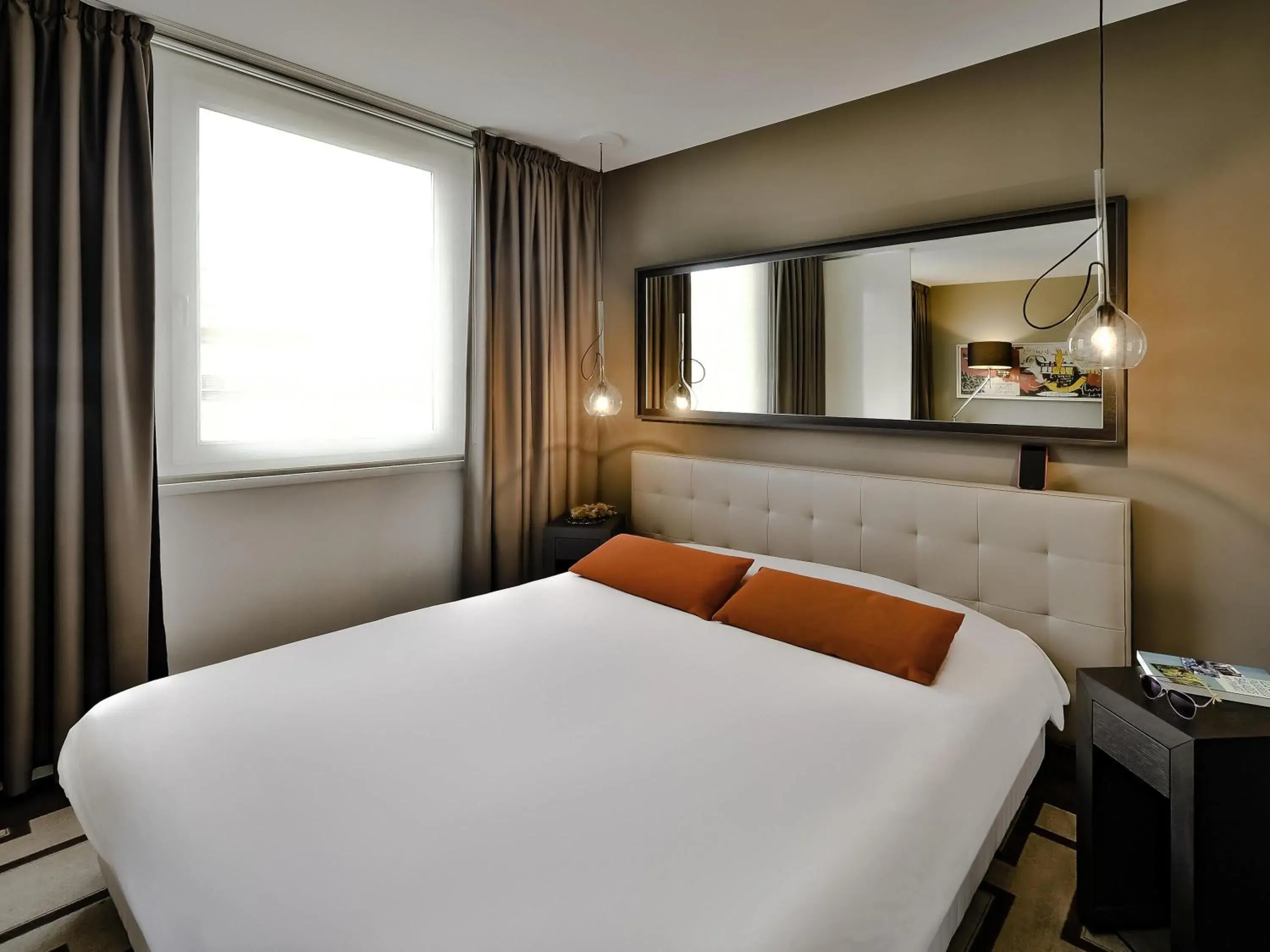 Bedroom, Bed in Adagio Grenoble Centre Bedroom, Bed in Adagio Grenoble Centre