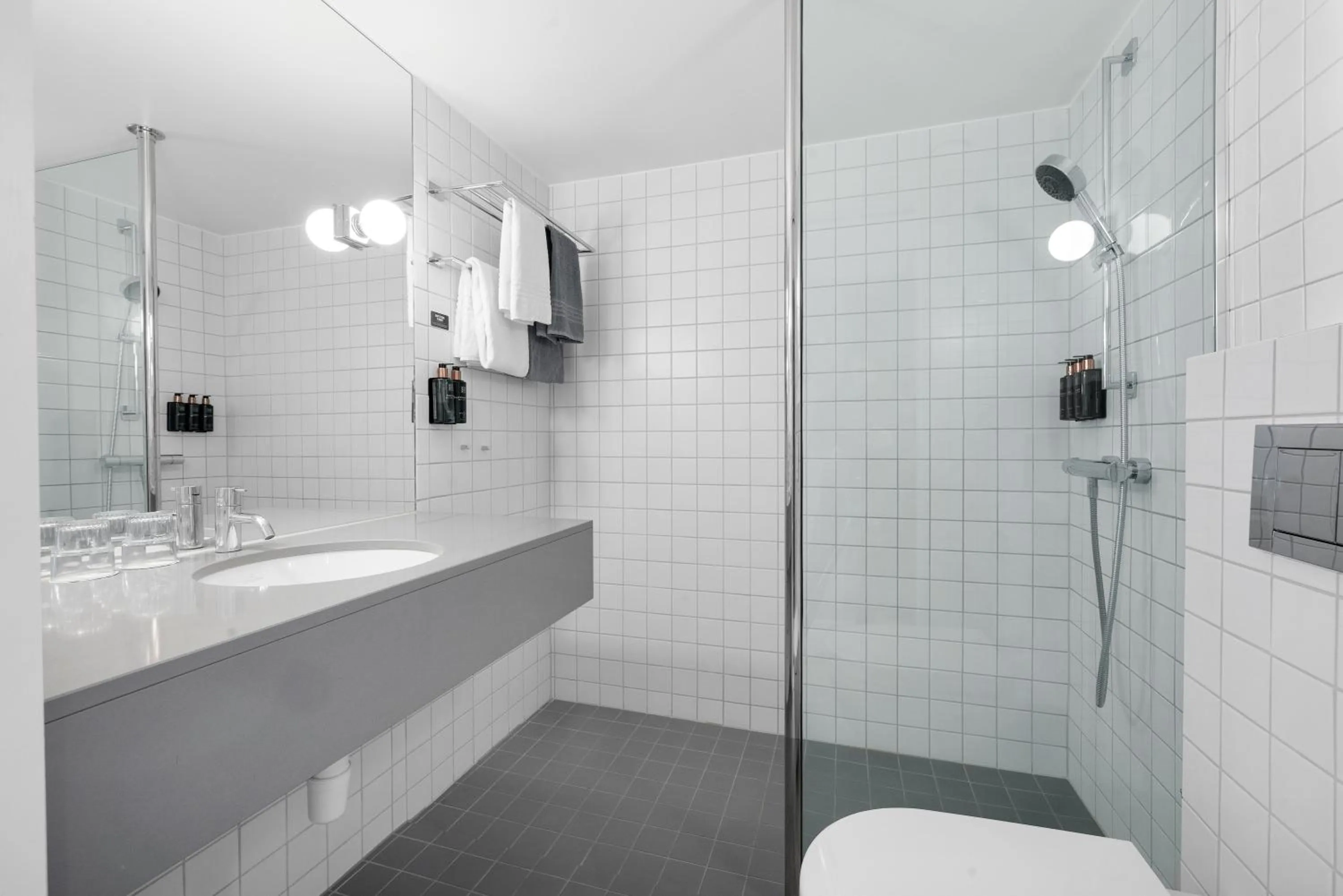 Shower in Clarion Hotel Tyholmen