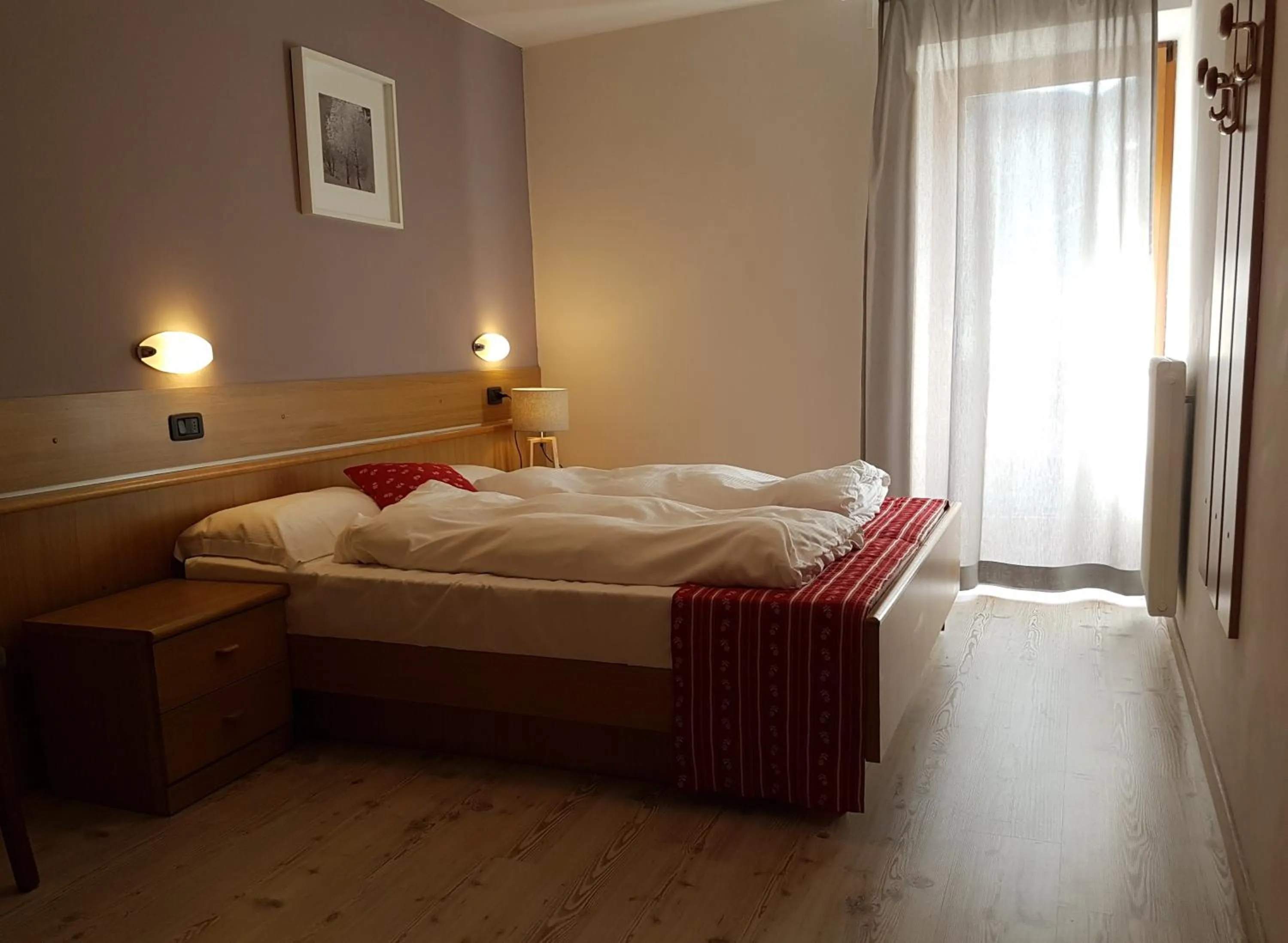 Bed in Ciasa Alpina Relax Hotel