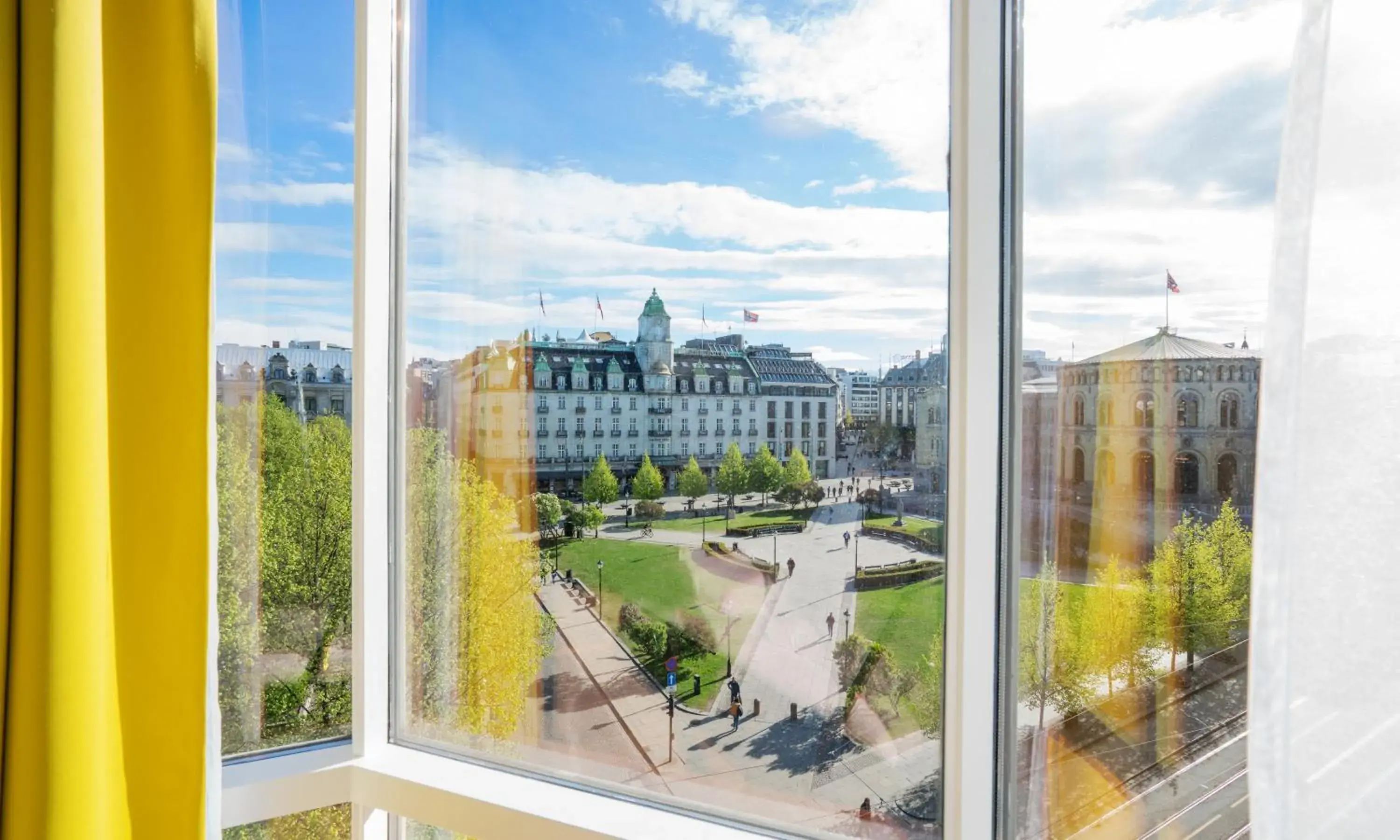 City view in Thon Hotel Cecil City view in Thon Hotel Cecil