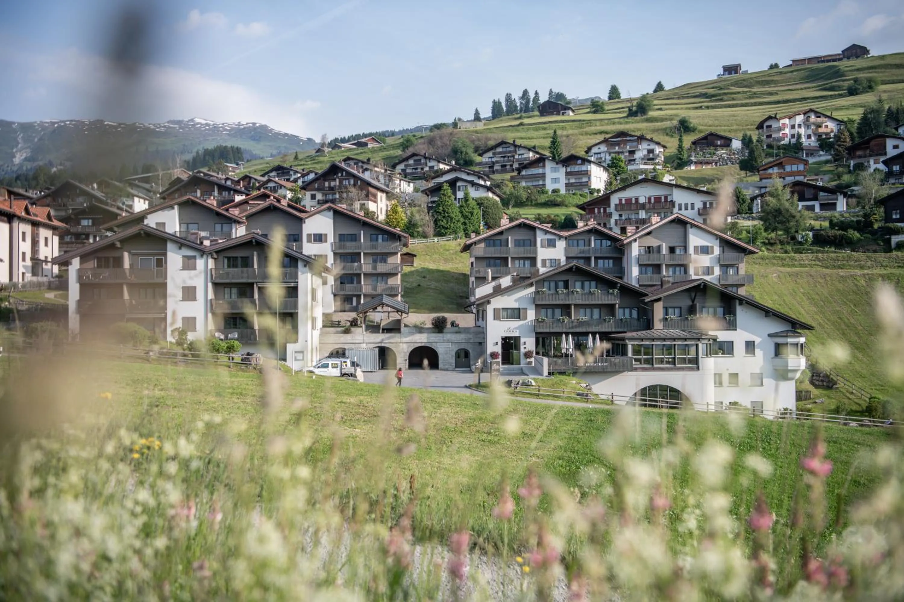 Property building in Hotel Restaurant La Siala