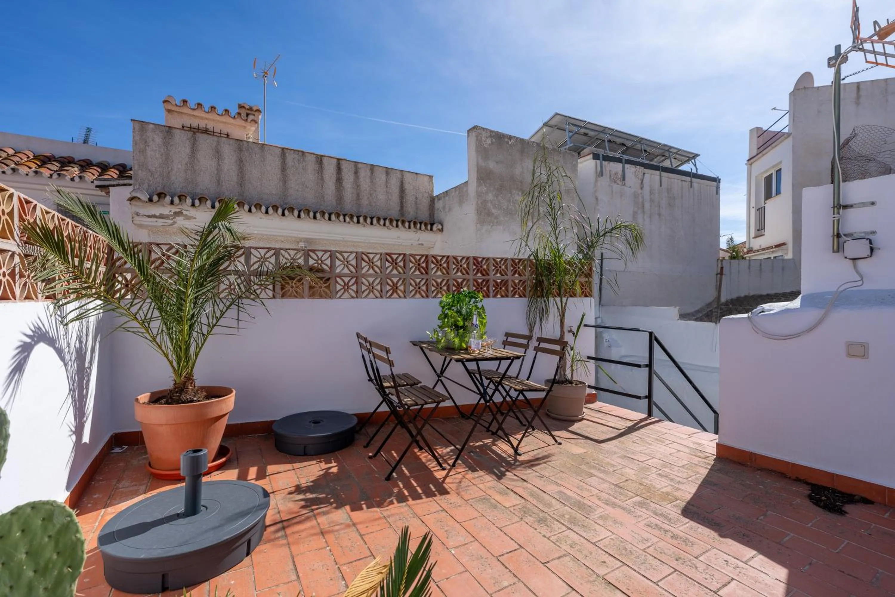 Patio in I AM La Posada Hotel and Apartment
