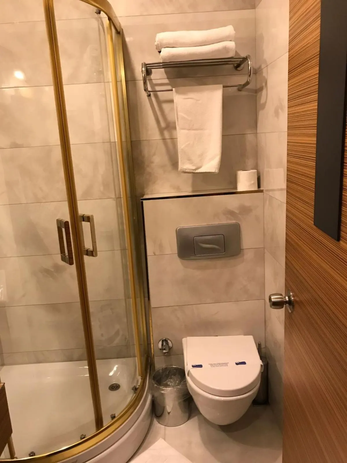 Shower in Aydinoglu Hotel