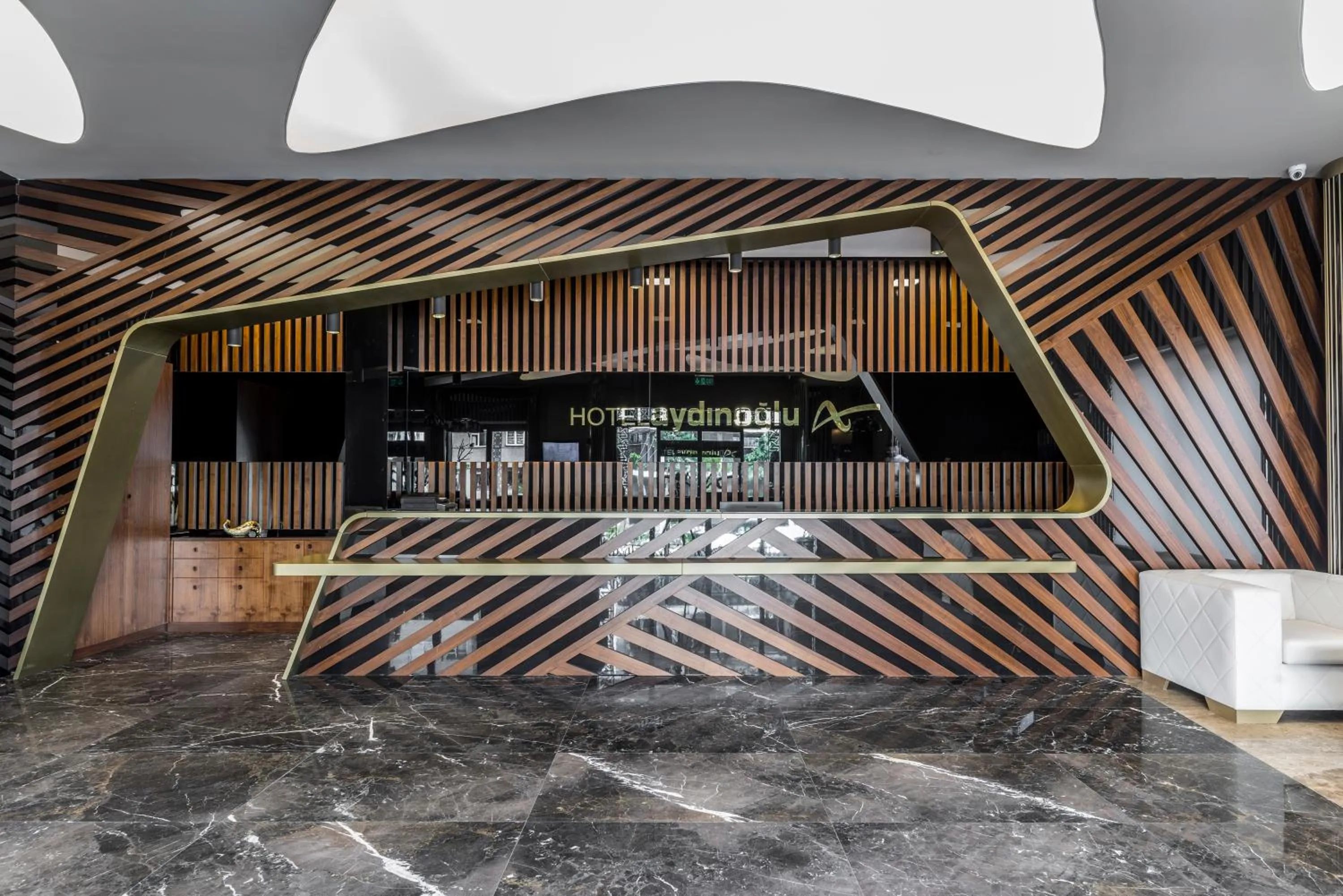 Lobby or reception in Aydinoglu Hotel