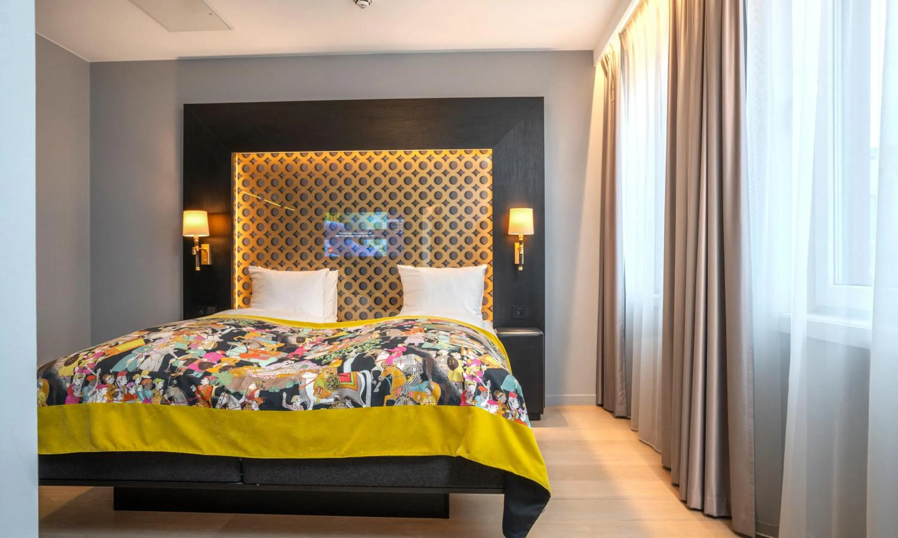 Bed in Thon Hotel Rosenkrantz Oslo