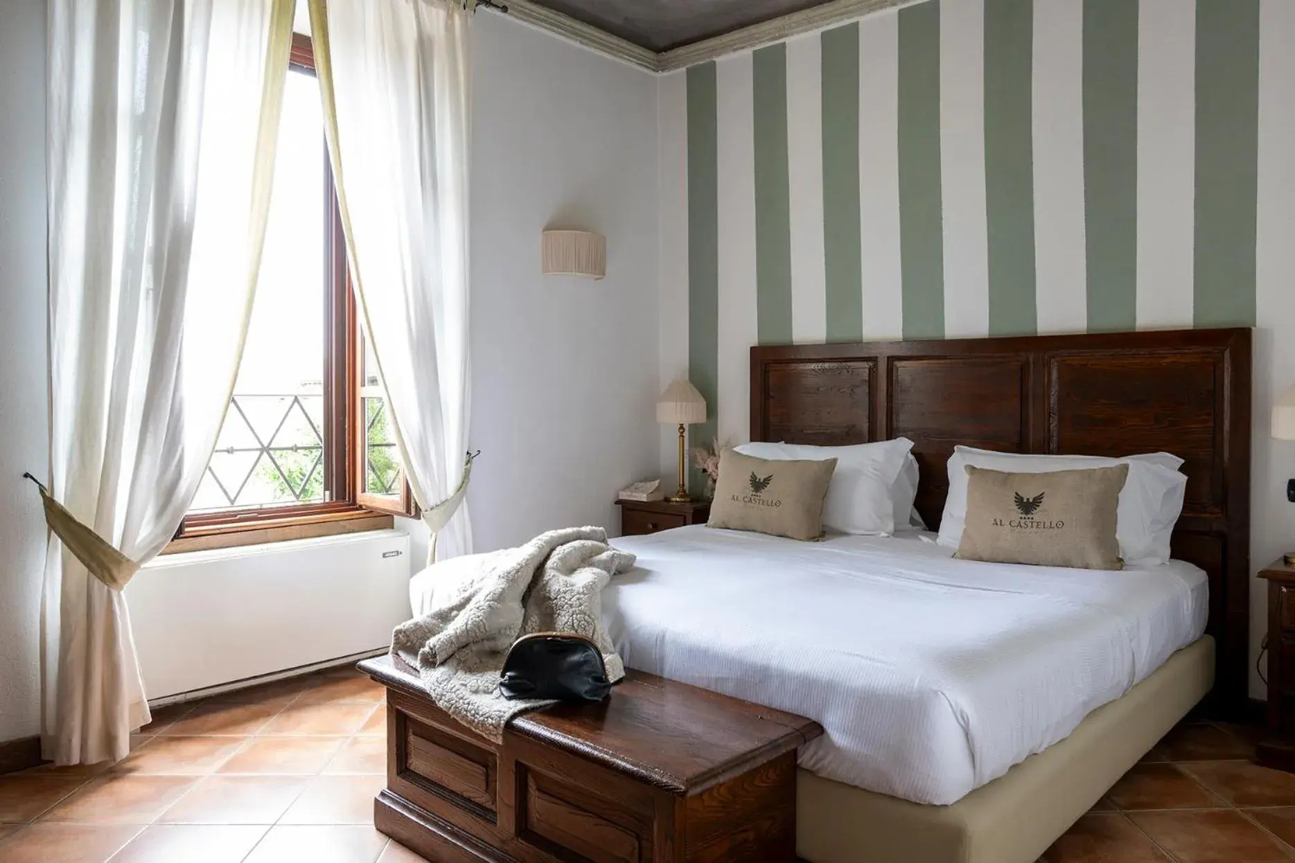 Bed in Al Castello Resort Bed in Al Castello Resort