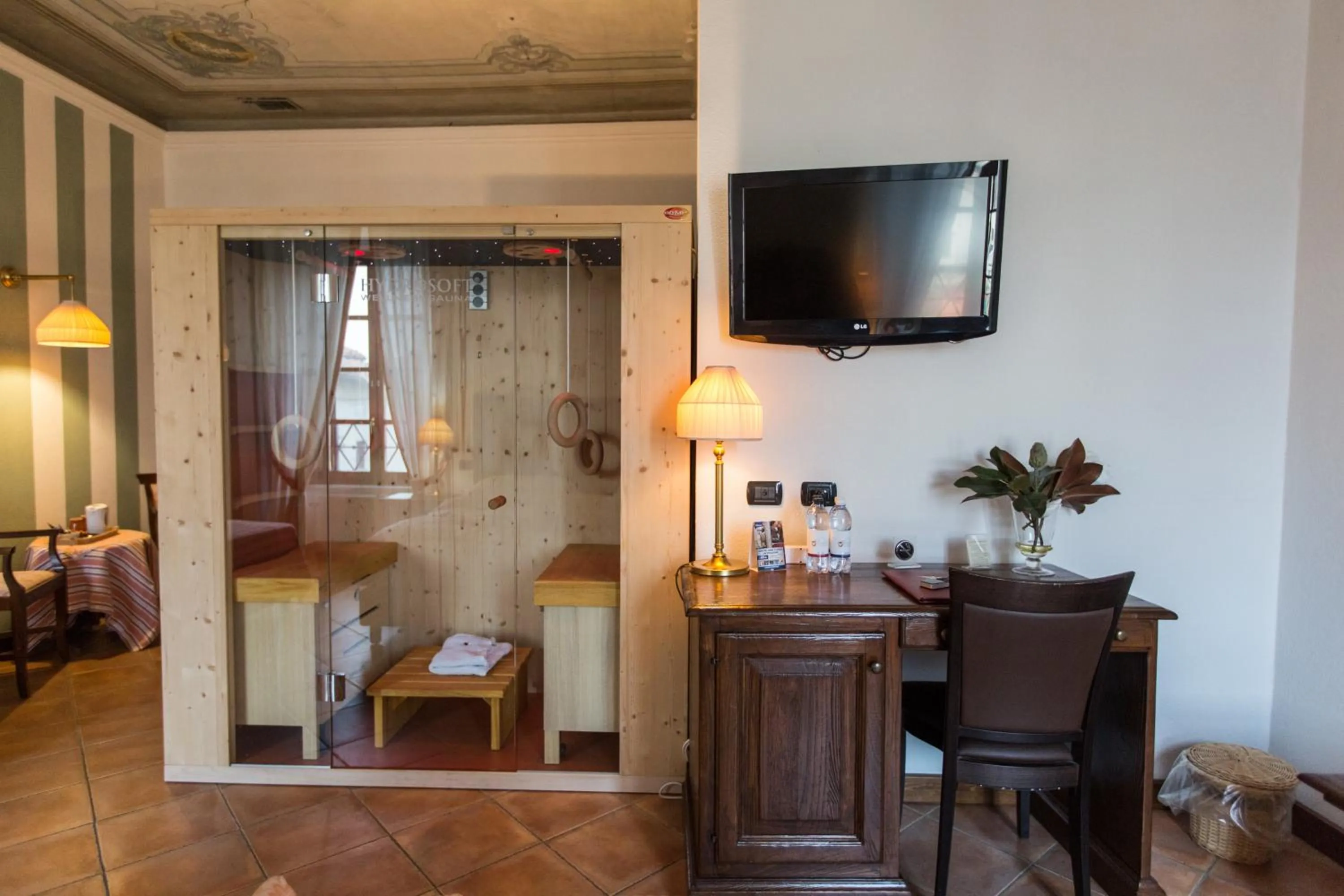 Sauna in Al Castello Resort