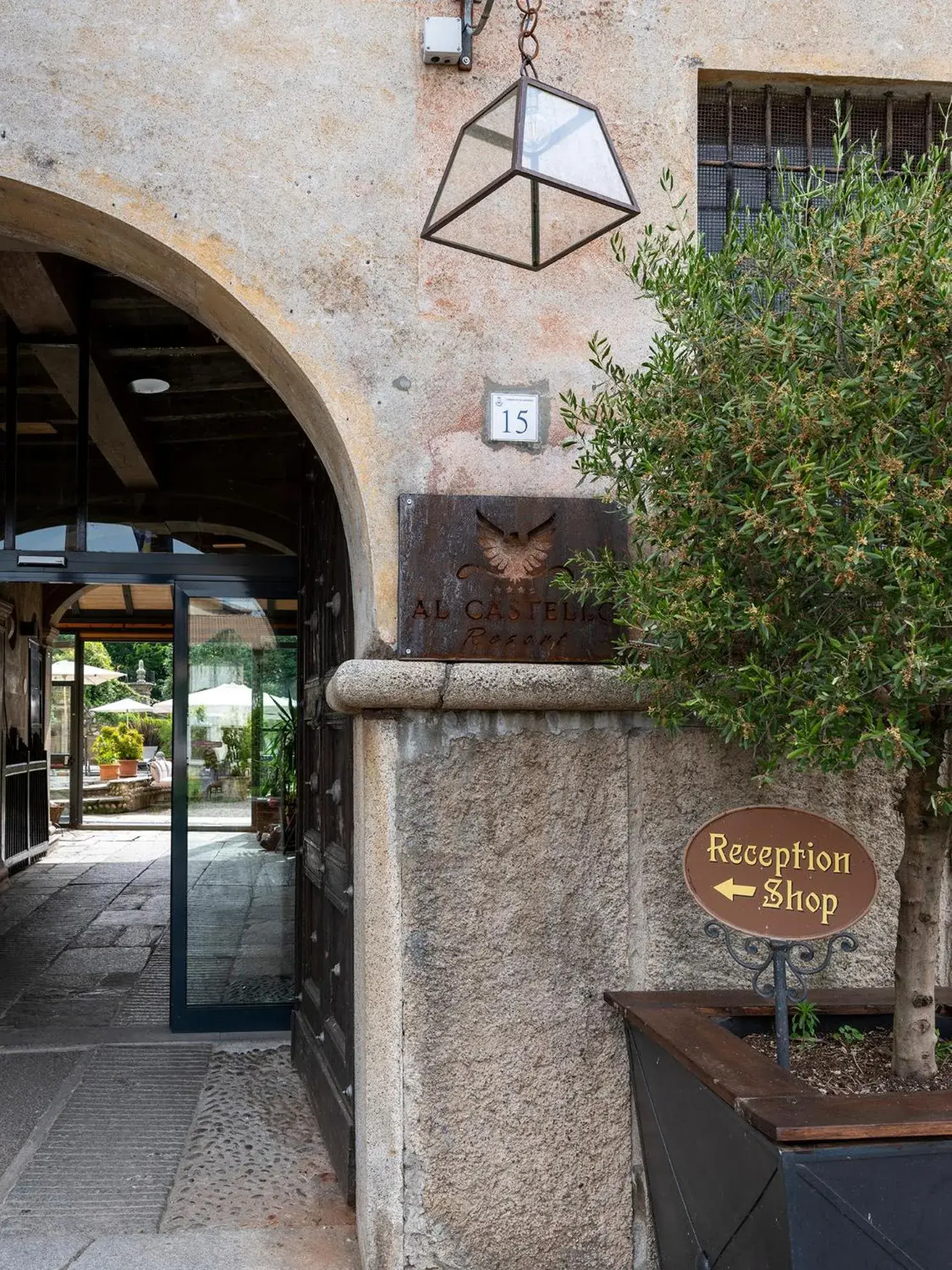 Facade/entrance in Al Castello Resort Facade/entrance in Al Castello Resort