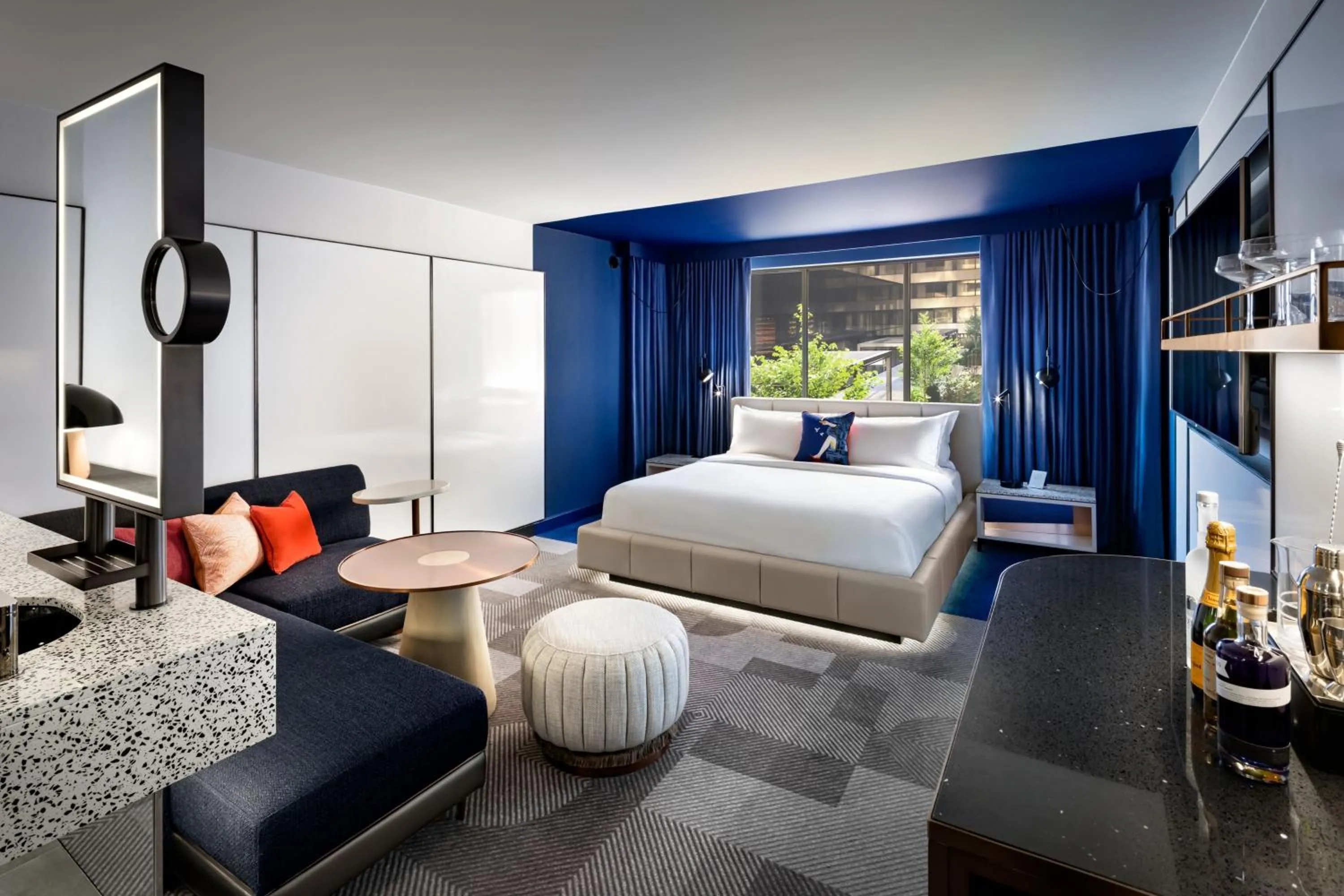 Photo of the whole room, Bed in W Toronto