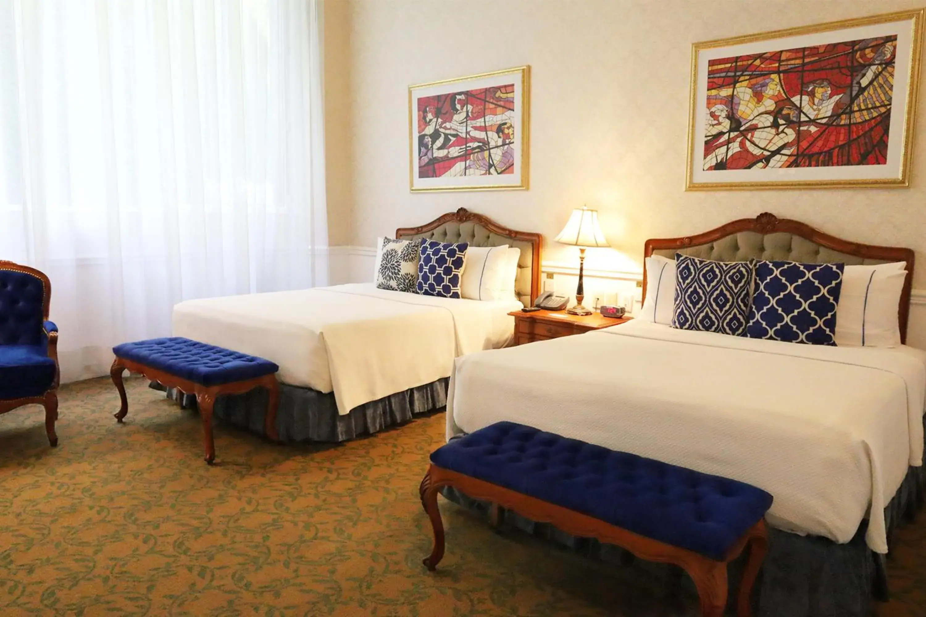 Photo of the whole room, Bed in Gran Hotel Ciudad de México Zócalo View Photo of the whole room, Bed in Gran Hotel Ciudad de México Zócalo View