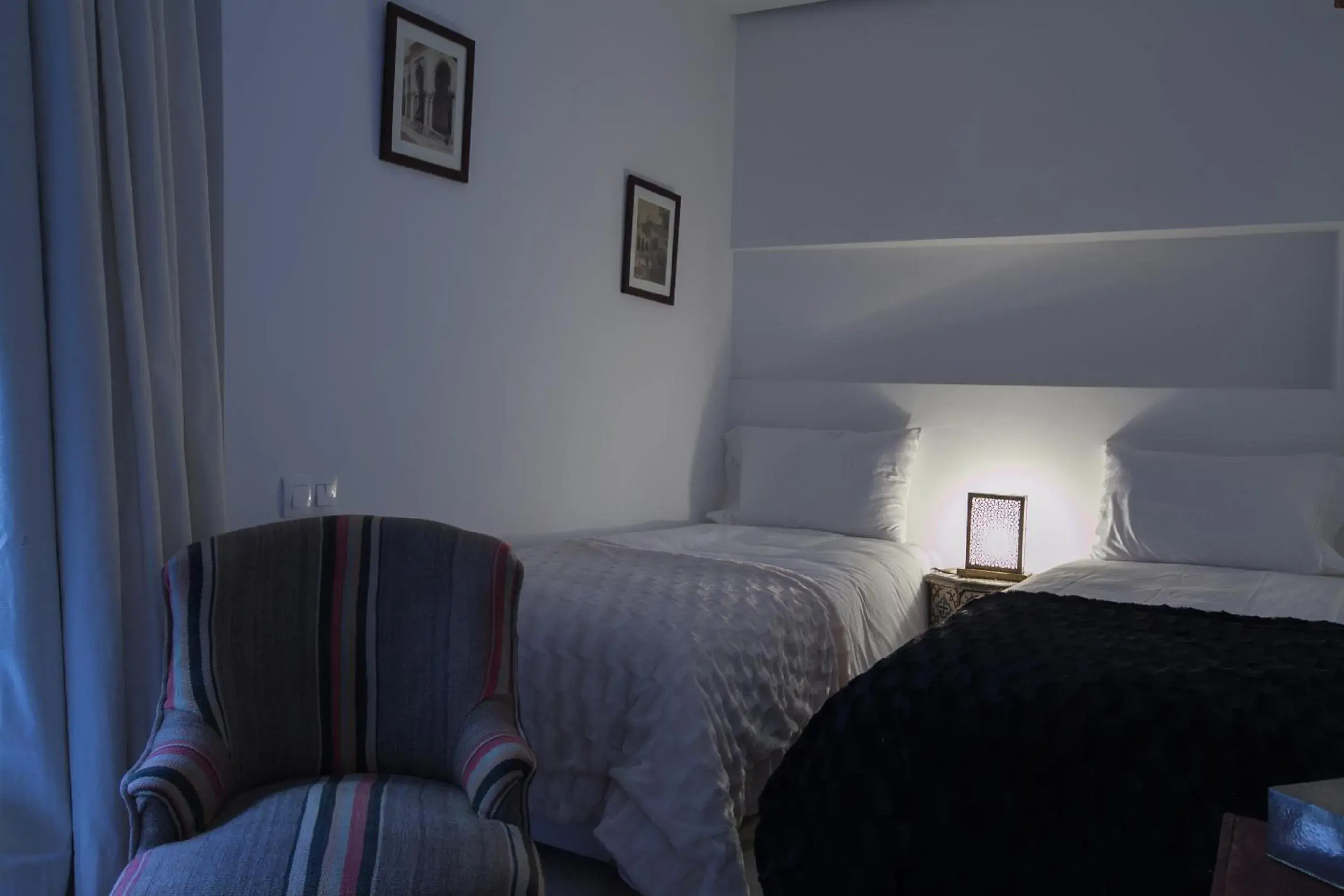 Twin Room with Private Bathroom in Riad Zebrakaro Twin Room with Private Bathroom in Riad Zebrakaro