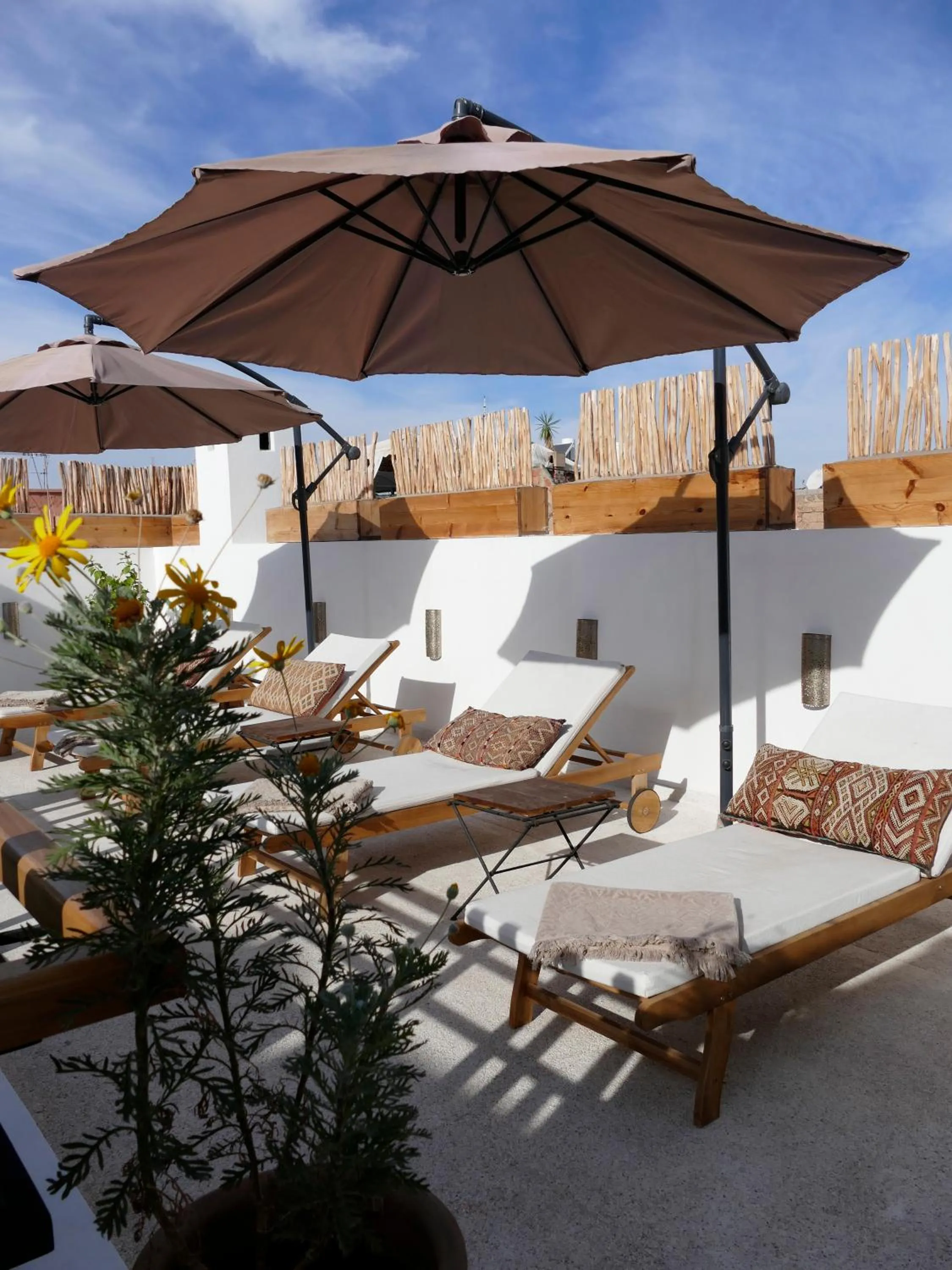 Solarium in Riad Zebrakaro
