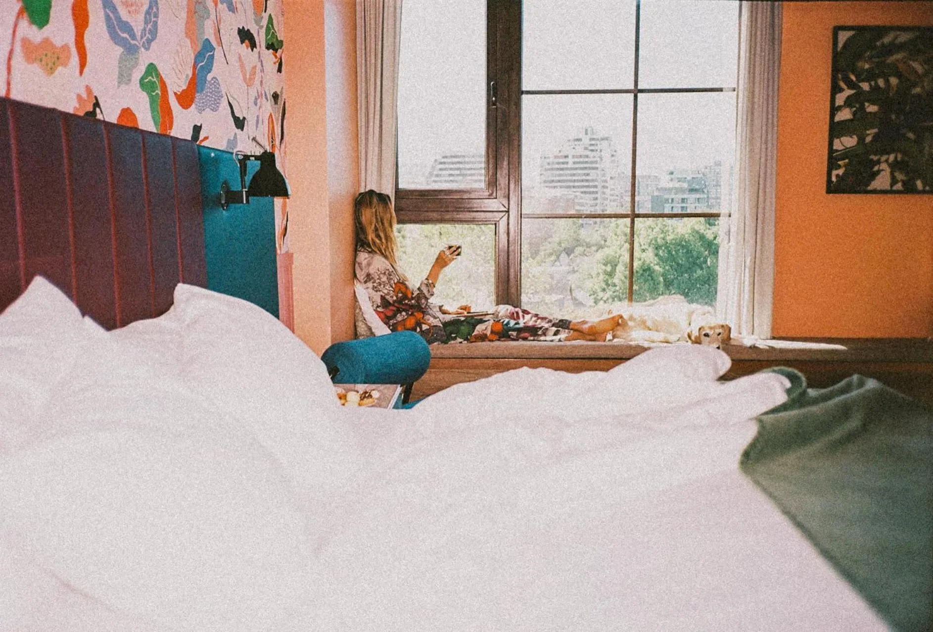 Bed in Hotel Eco Boutique Bidasoa