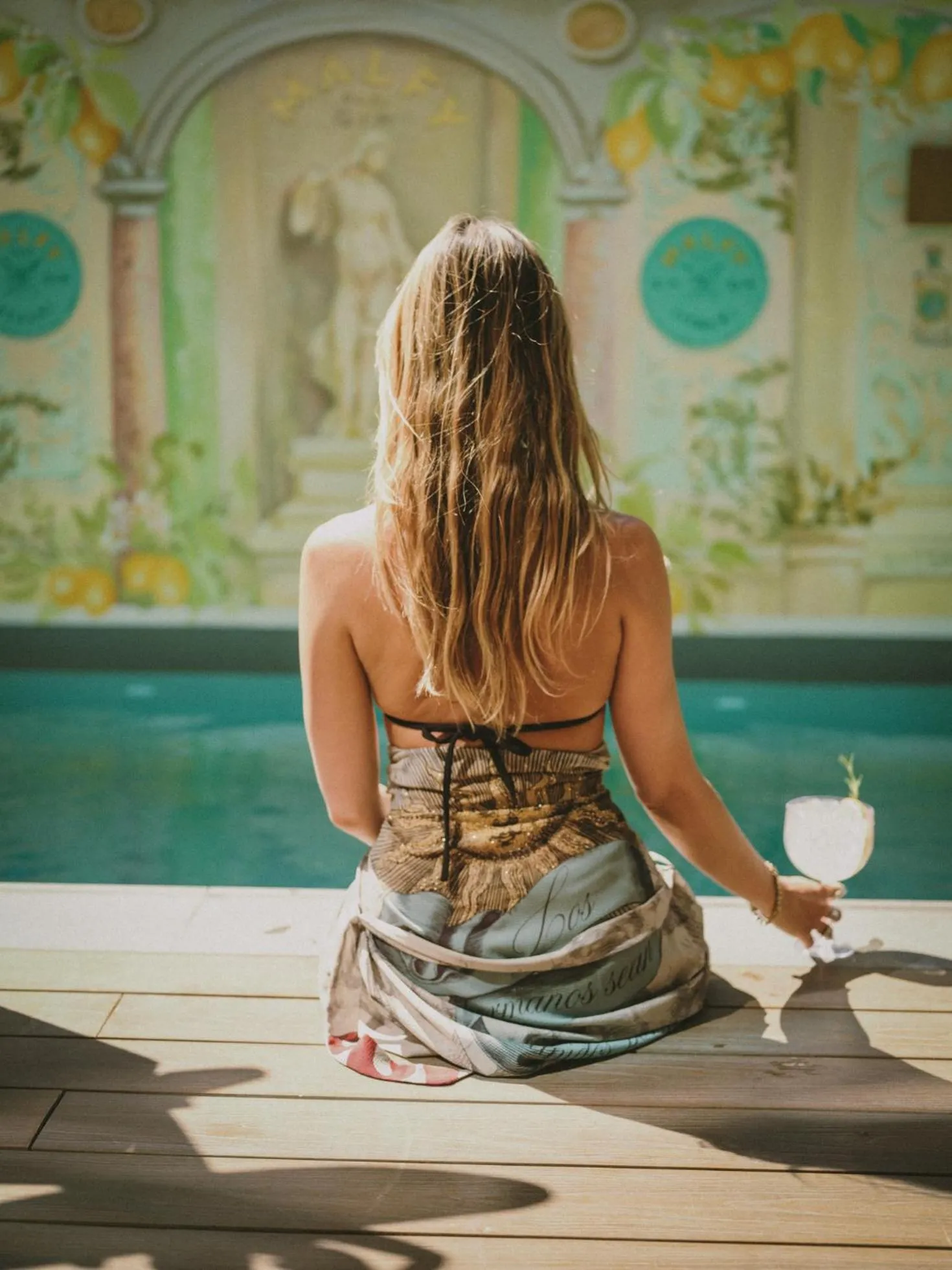 Pool view in Hotel Eco Boutique Bidasoa