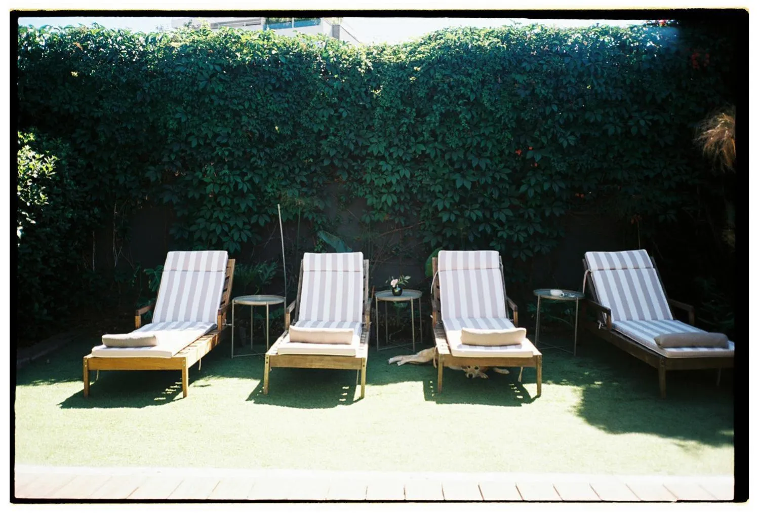Pool view in Hotel Eco Boutique Bidasoa