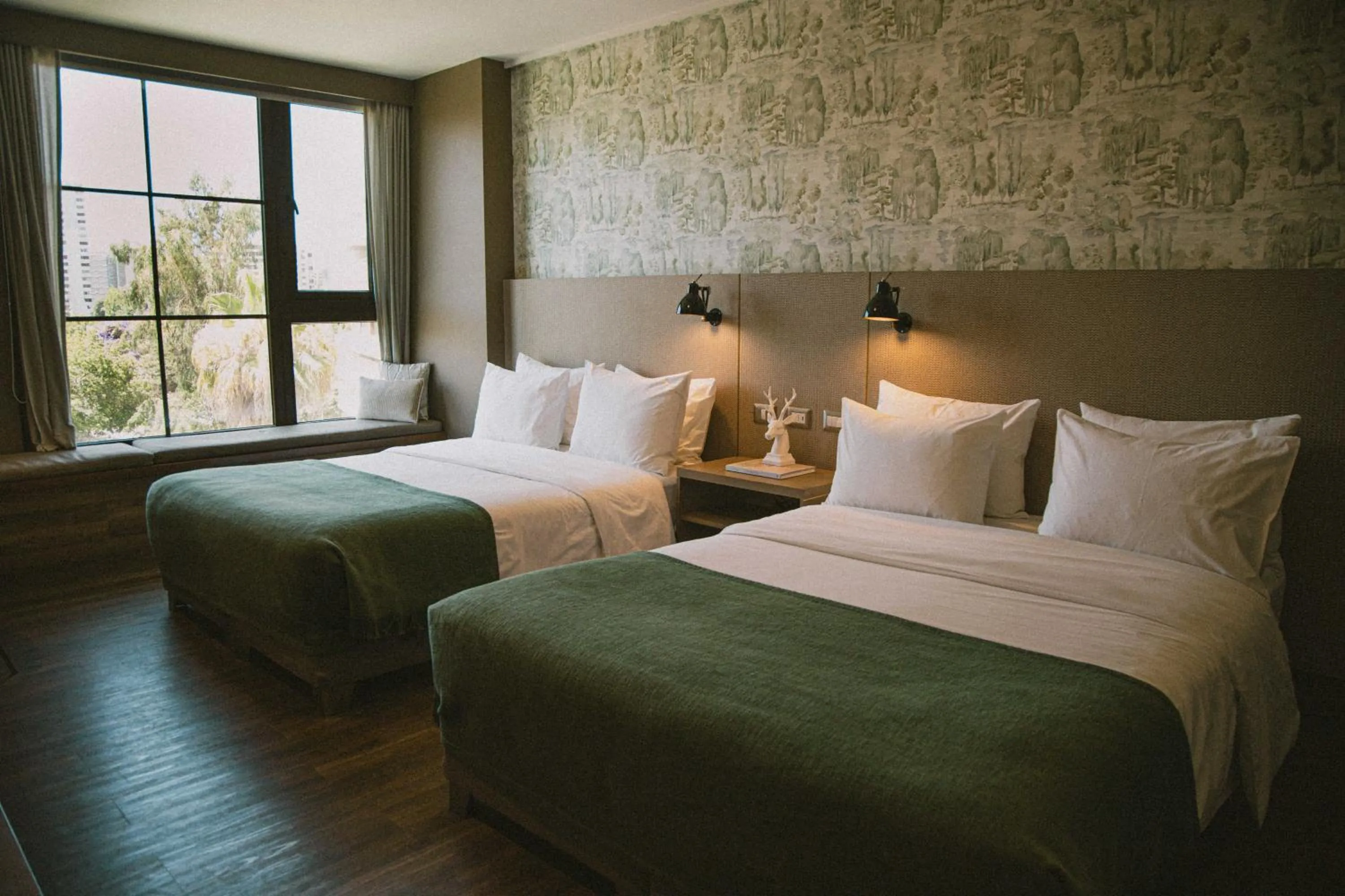 Bed in Hotel Eco Boutique Bidasoa