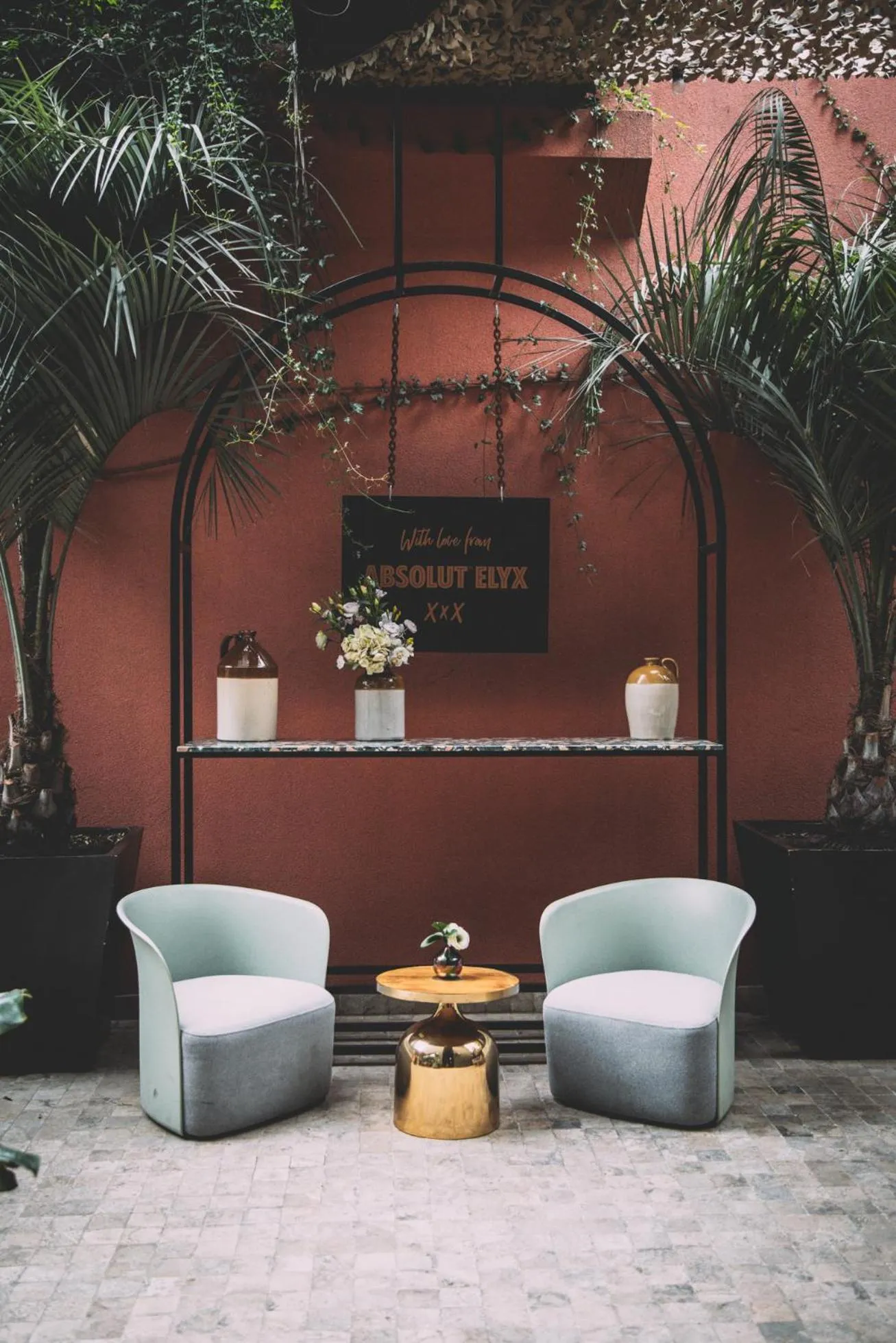 Patio in Hotel Eco Boutique Bidasoa