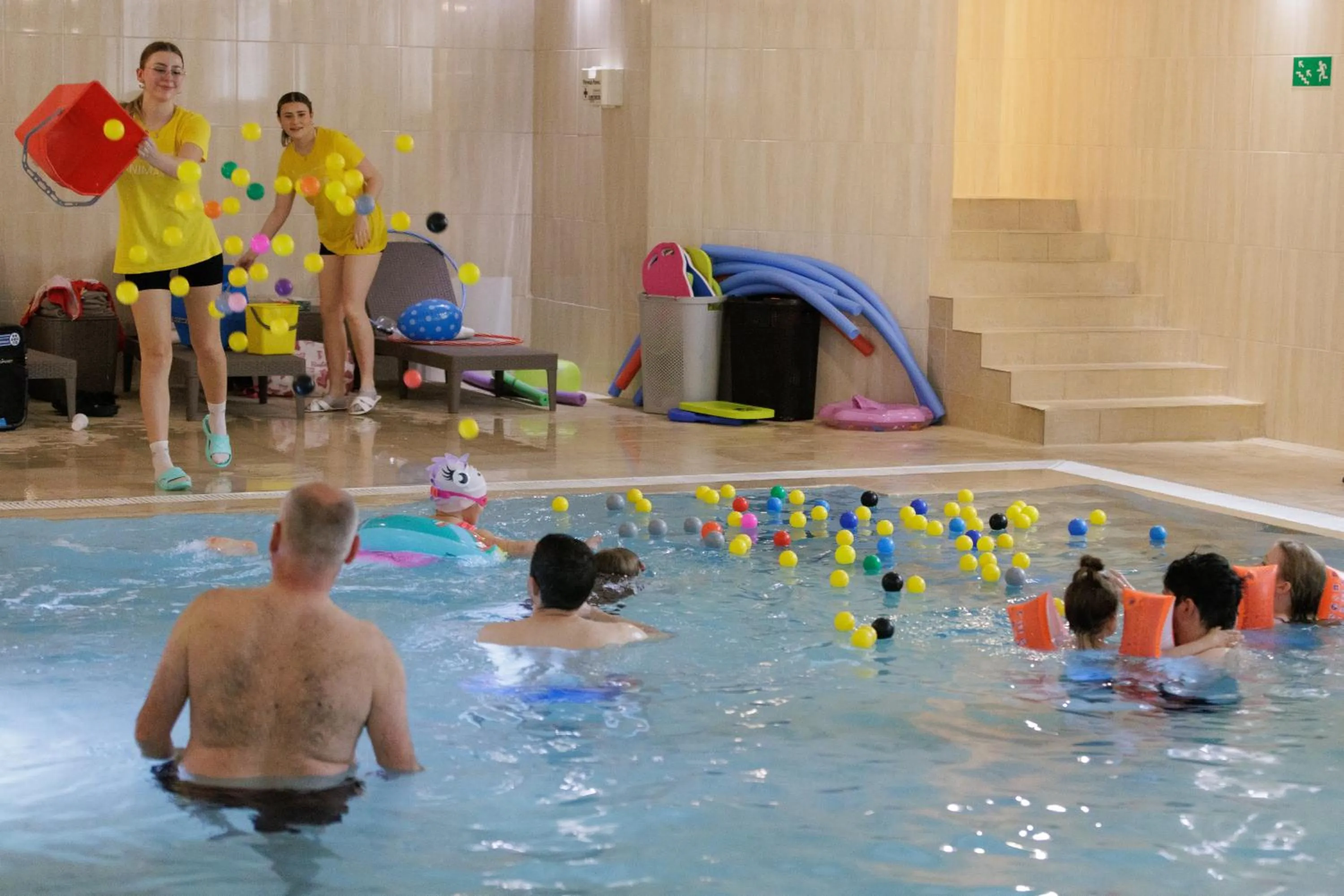 People in Prawdzic Family Resort & Wellness