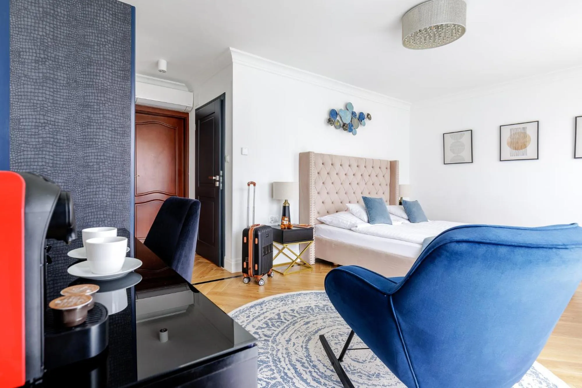 Bed in Prawdzic Family Resort & Wellness