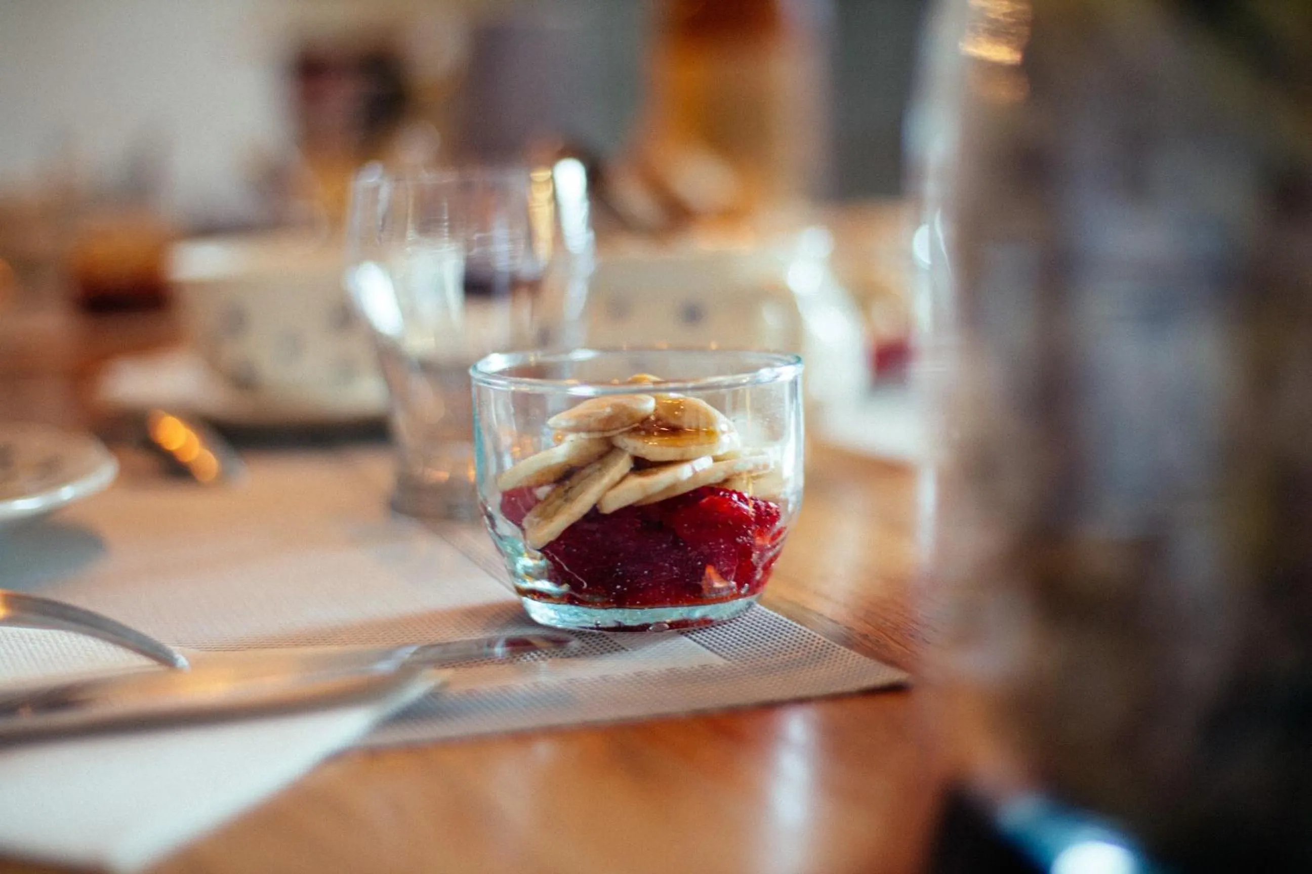 Food close-up in les Didascalies