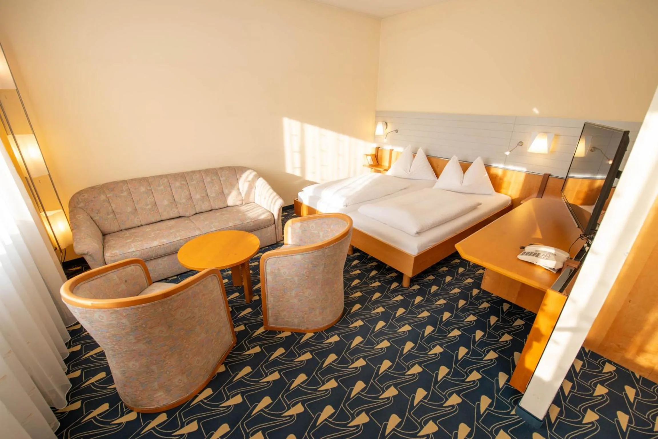 Bed in Hotel Rokohof