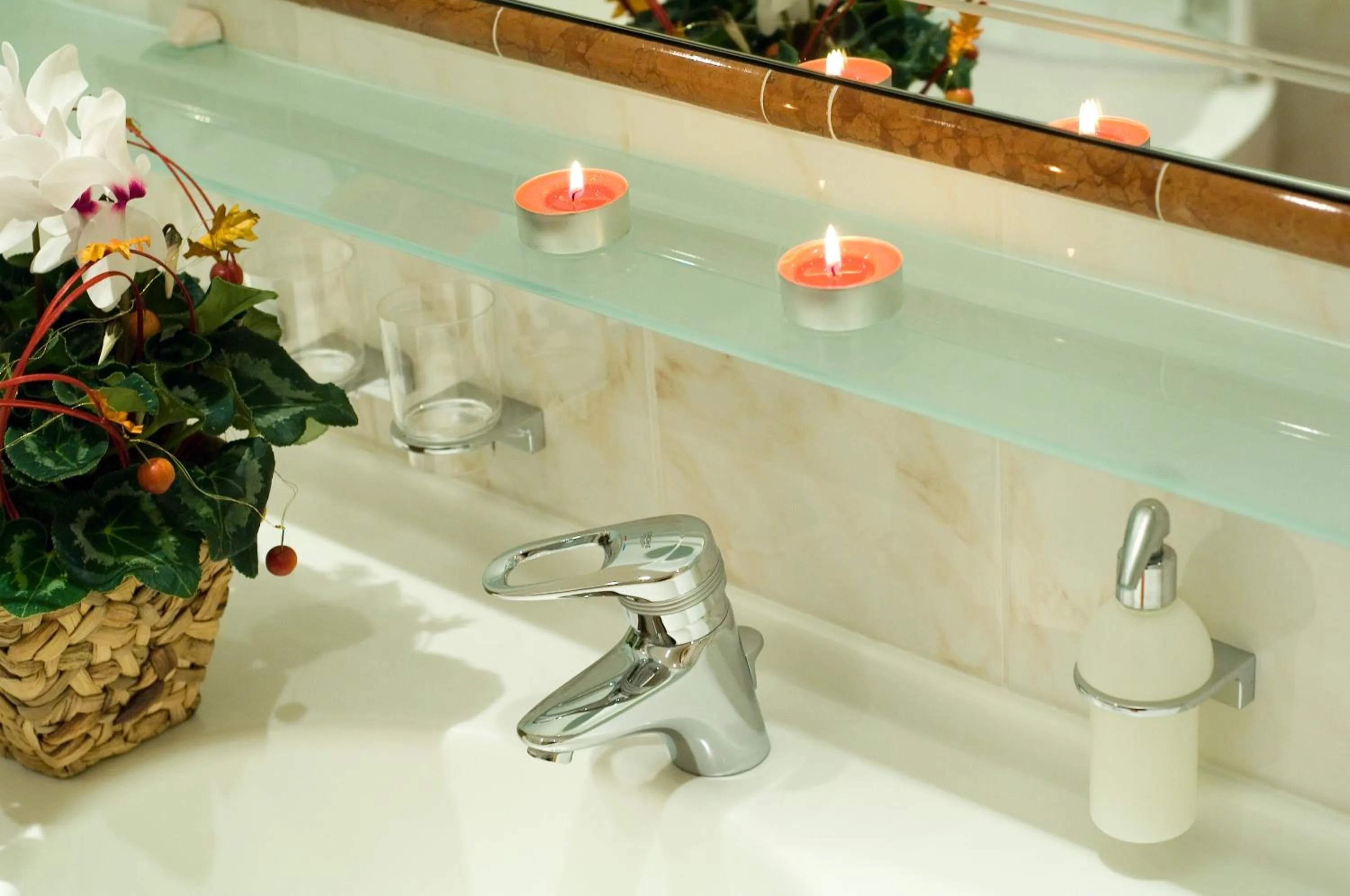 Bathroom in Alpenhotel Fernau