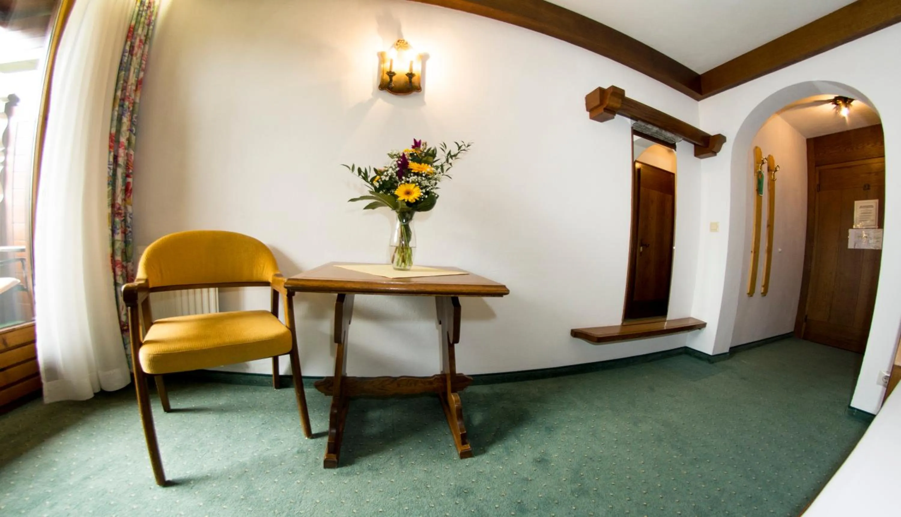 Decorative detail in Alpenhotel Fernau