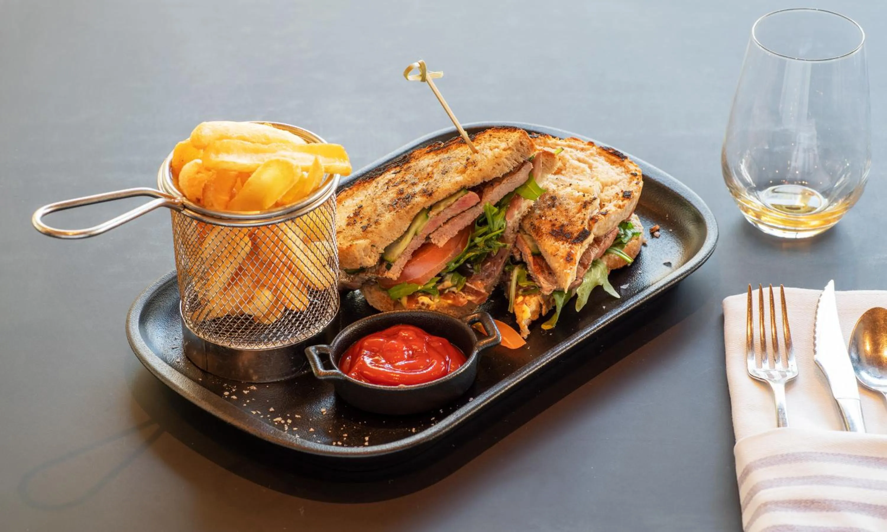 Food close-up in Thon Hotel Opera