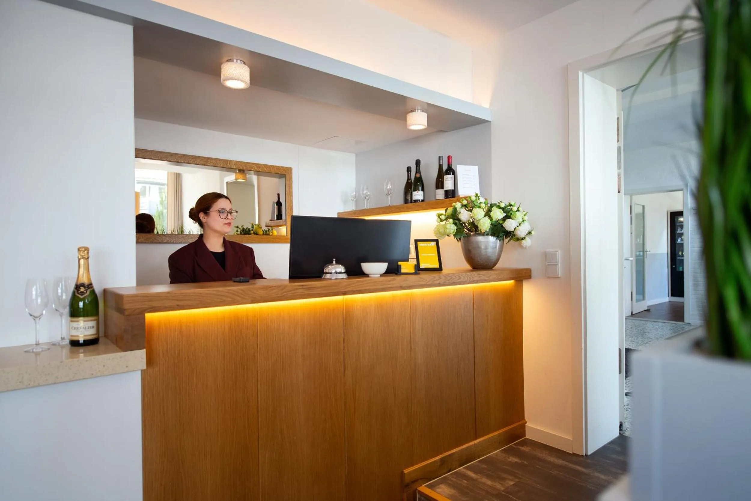 Lobby or reception in Hotel Meerzeit