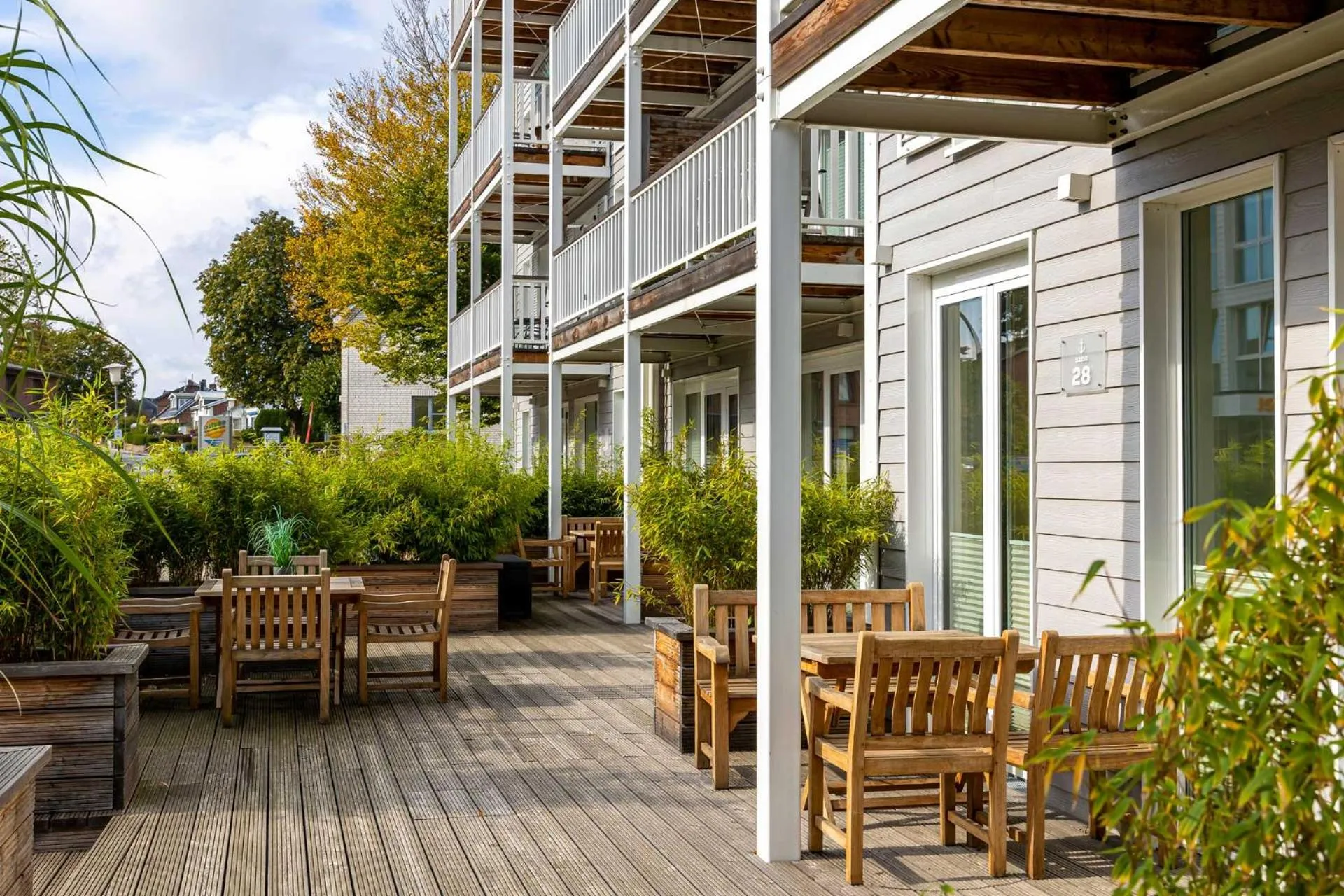 Balcony/Terrace in Hotel Meerzeit