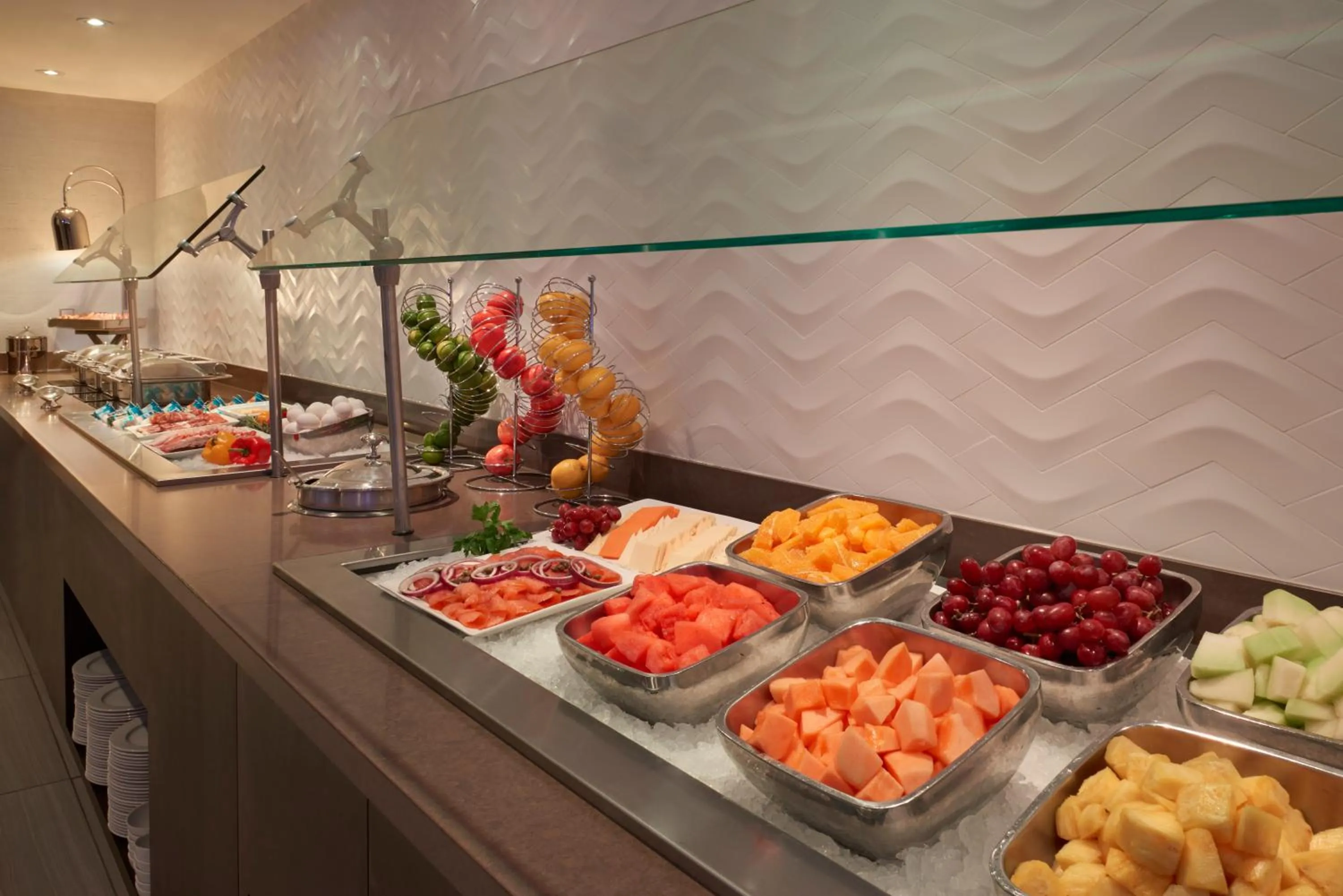 Breakfast in Toronto Airport Marriott Hotel