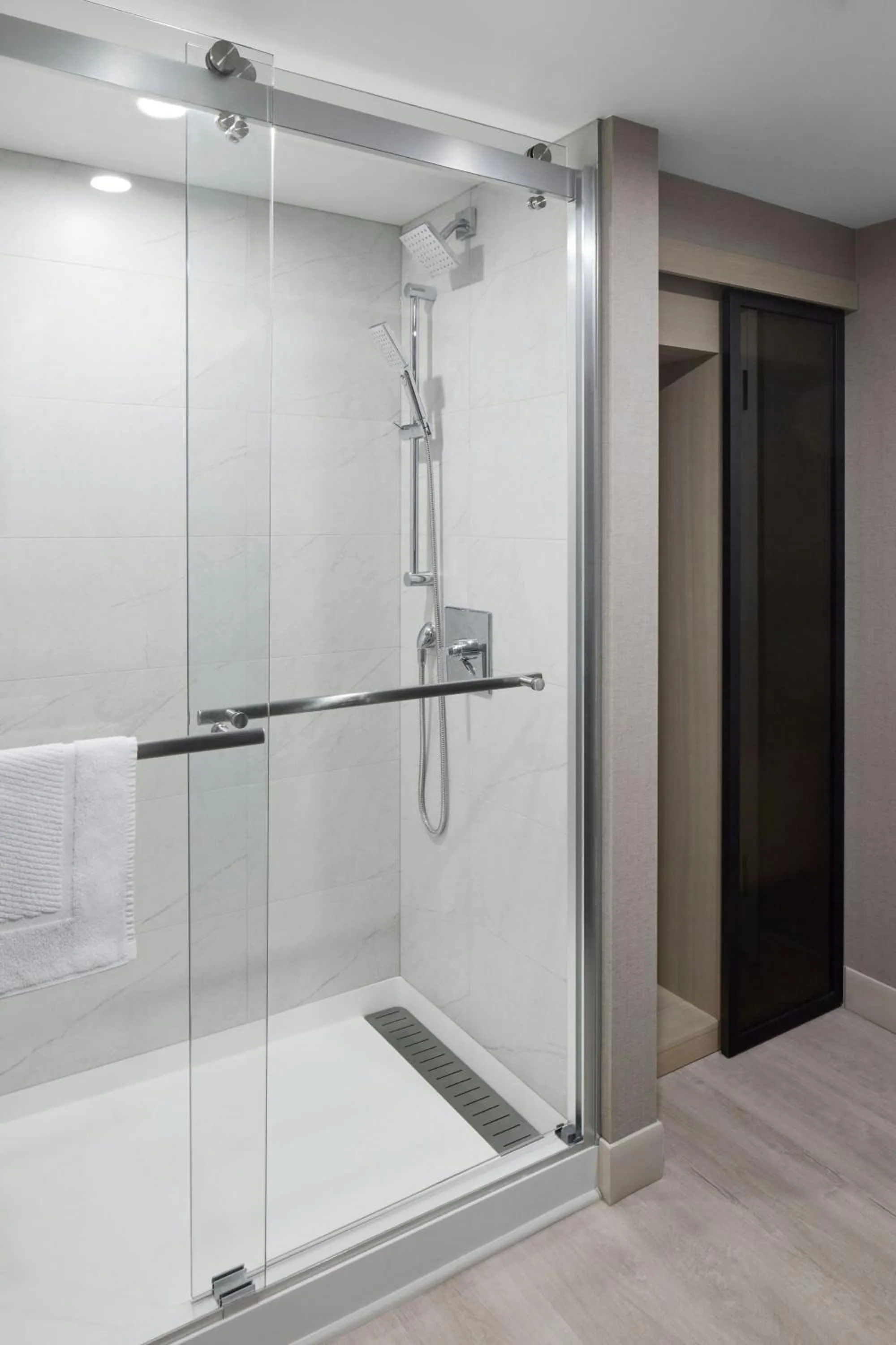 Bathroom in Toronto Airport Marriott Hotel