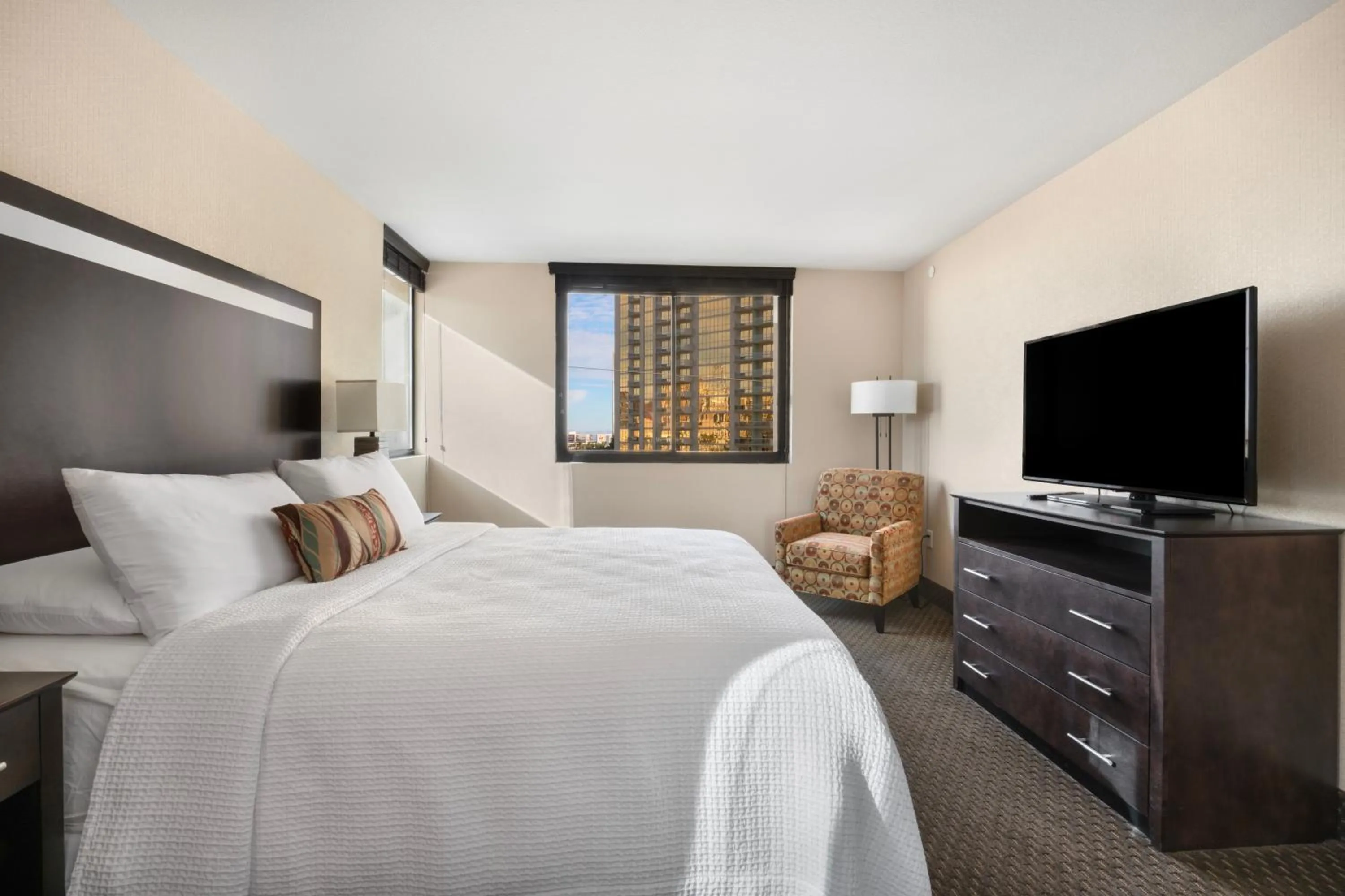 Bed in The Carriage House