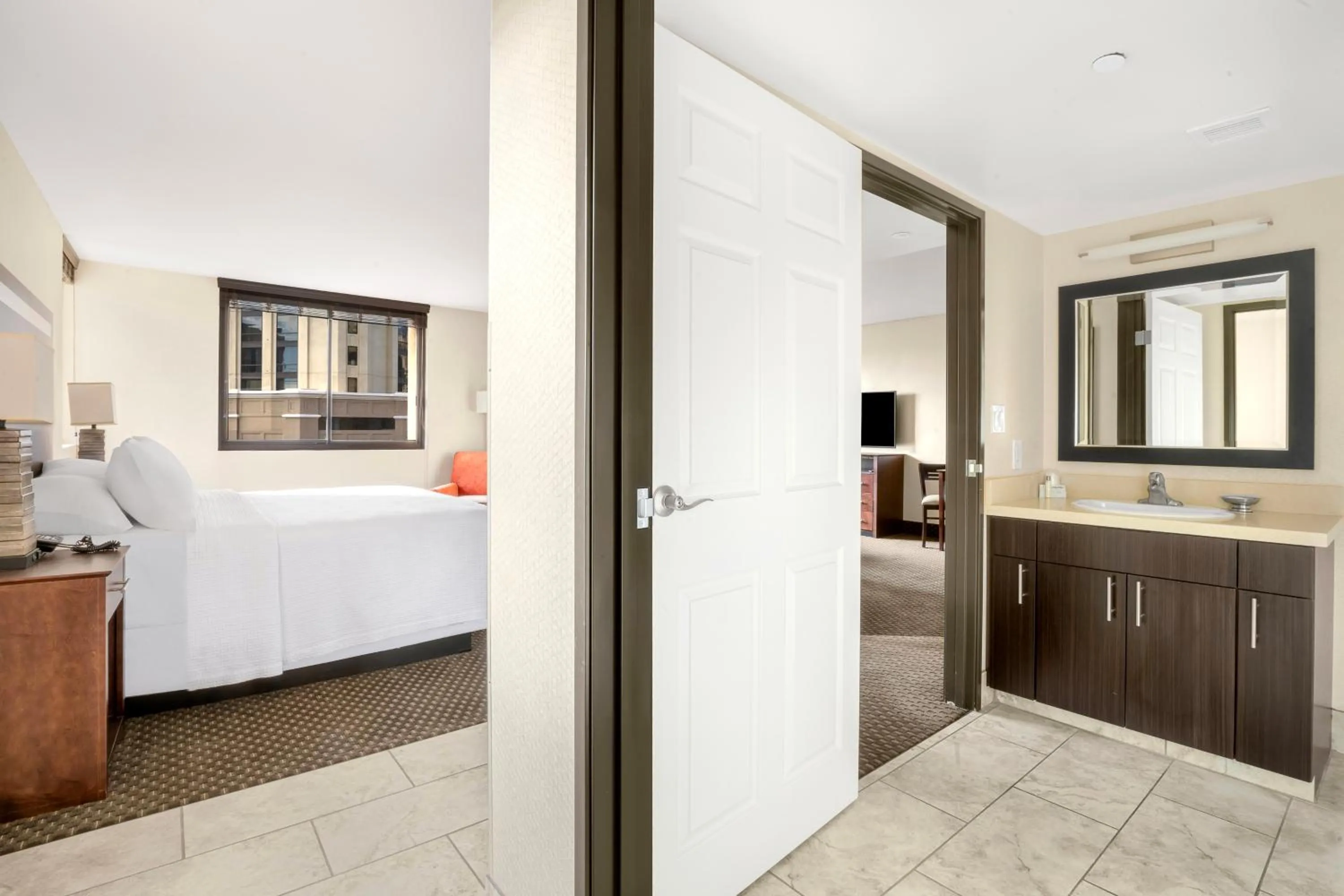 Bed in The Carriage House