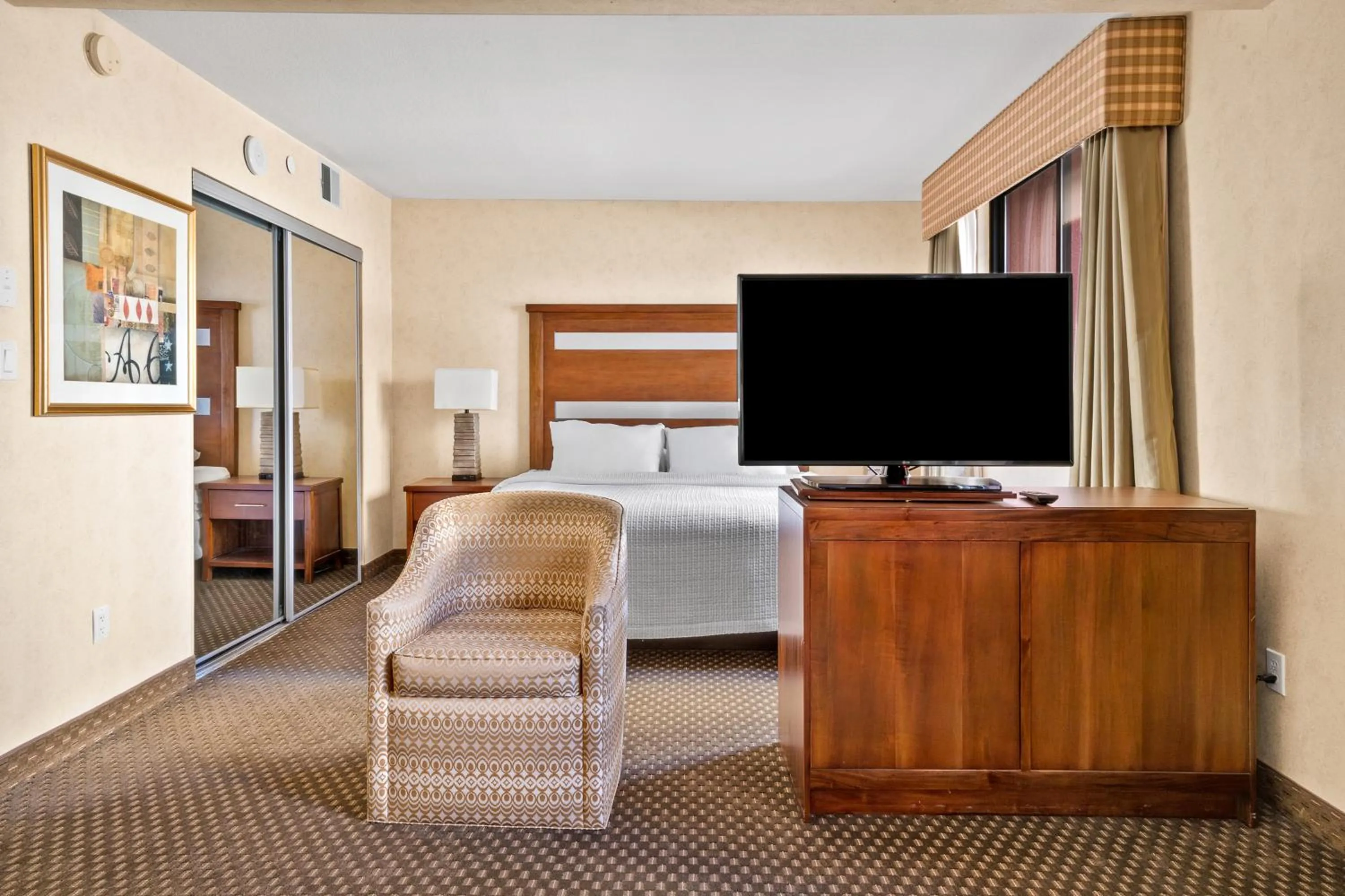 Bed in The Carriage House