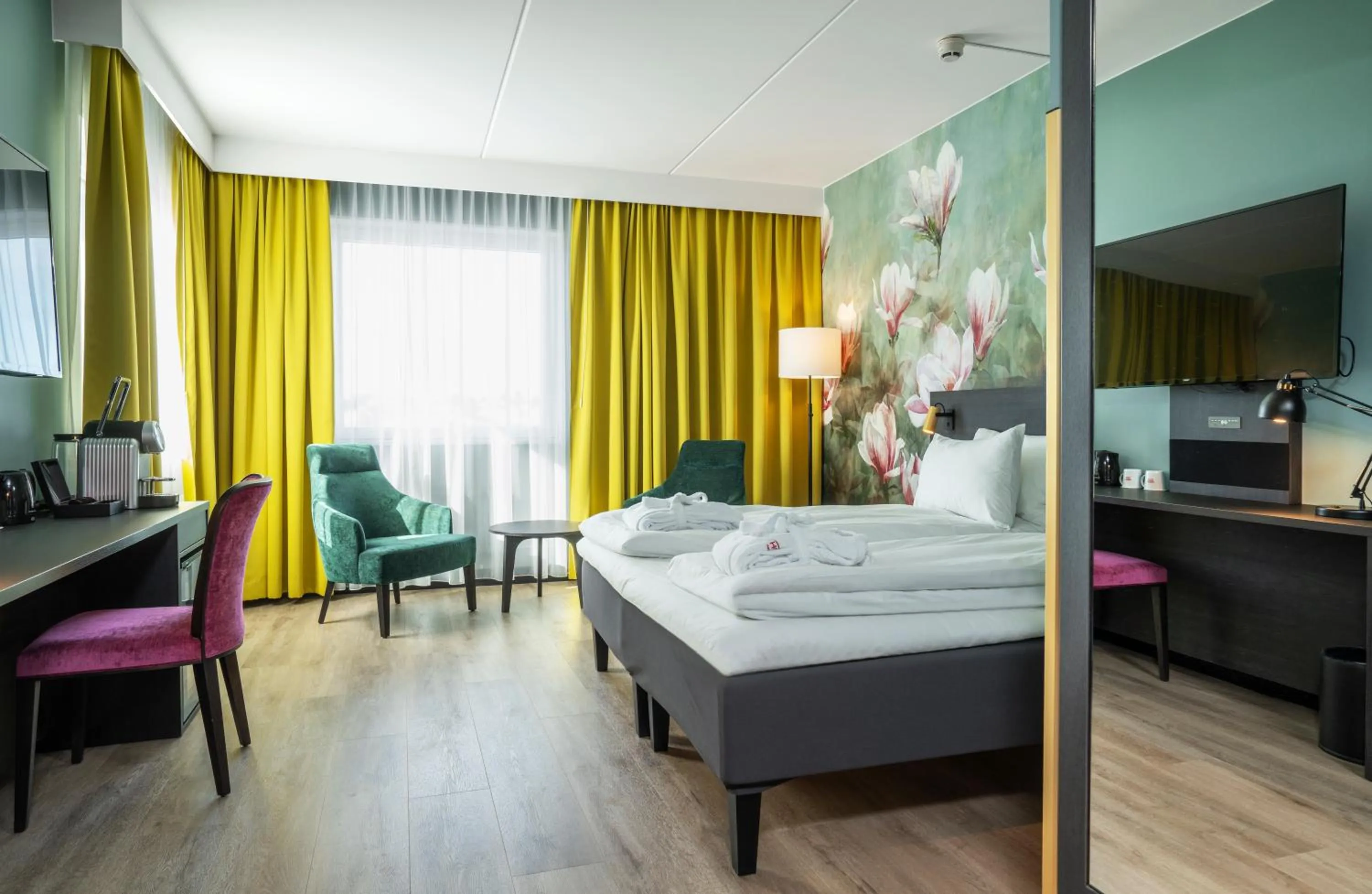 Bedroom, Bed in Thon Hotel Ski