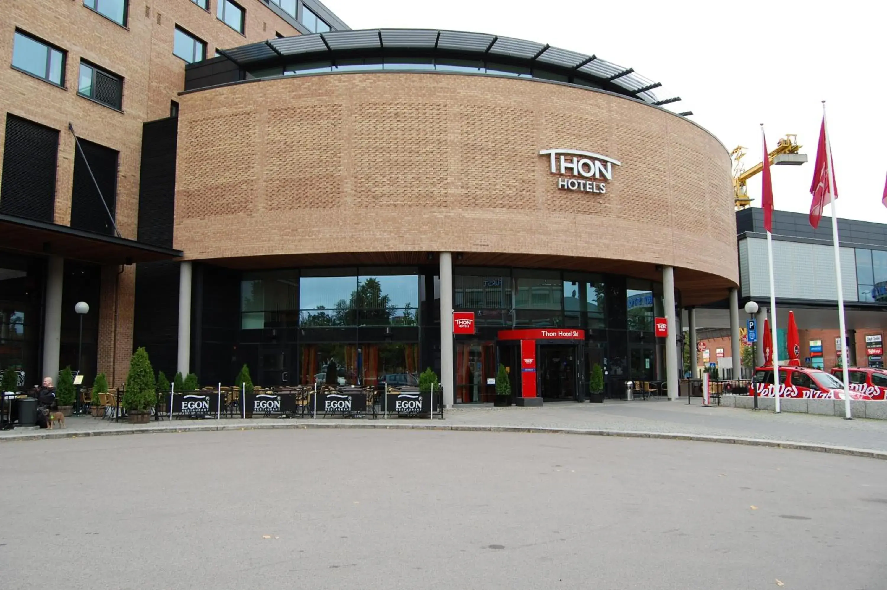 Property building in Thon Hotel Ski Property building in Thon Hotel Ski